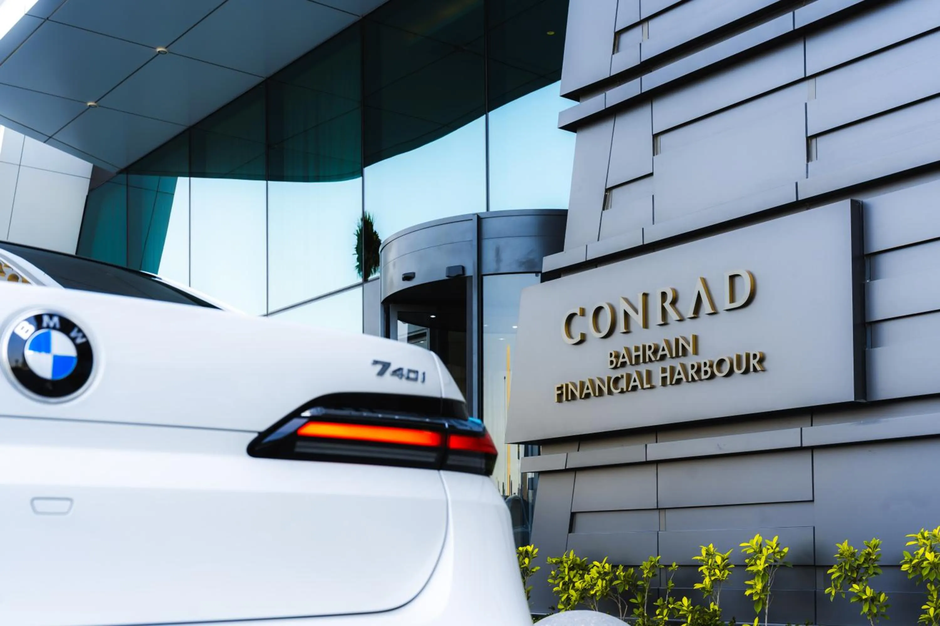 Facade/entrance in Conrad Bahrain Financial Harbour