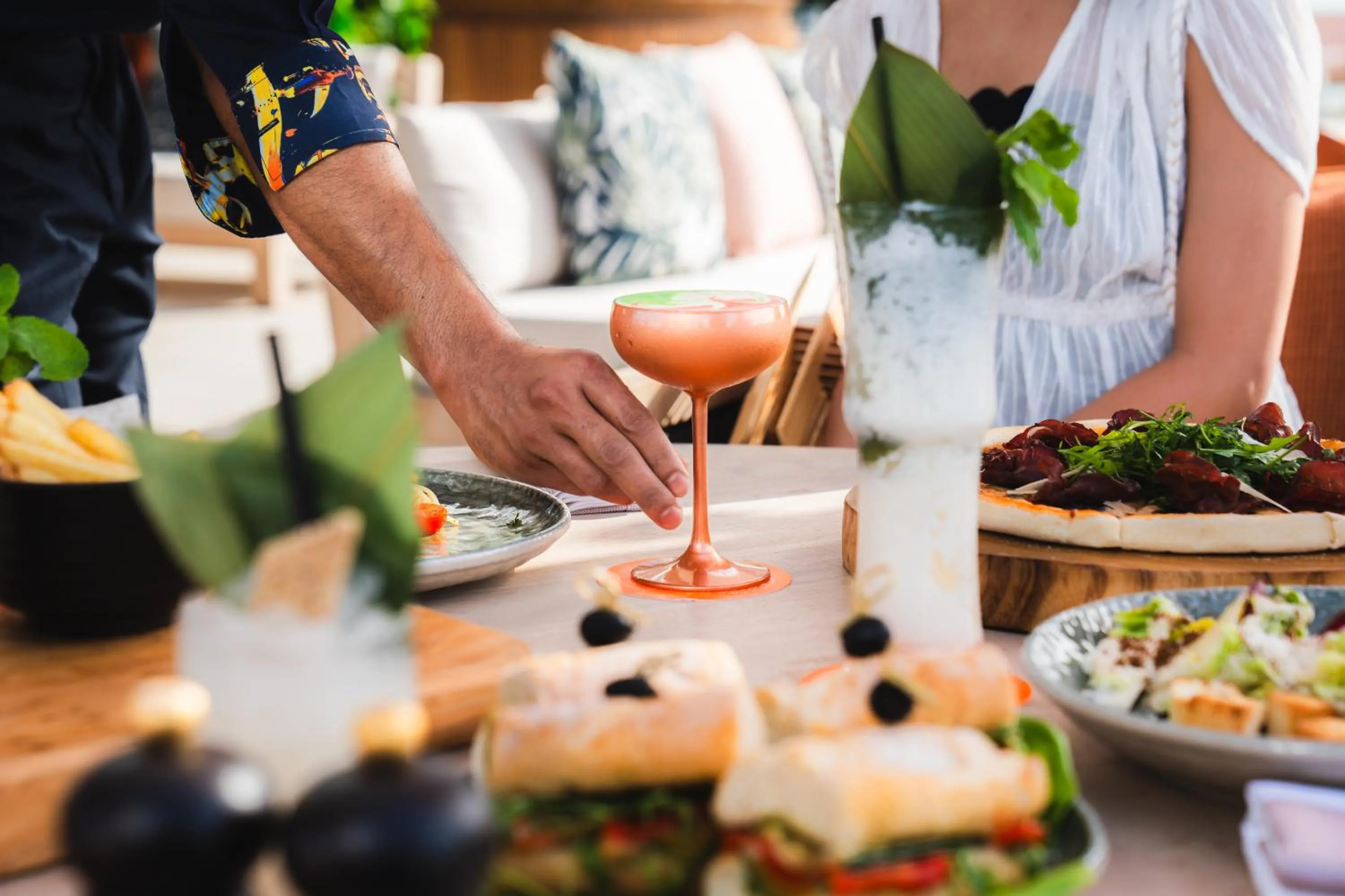 Lunch in Conrad Bahrain Financial Harbour