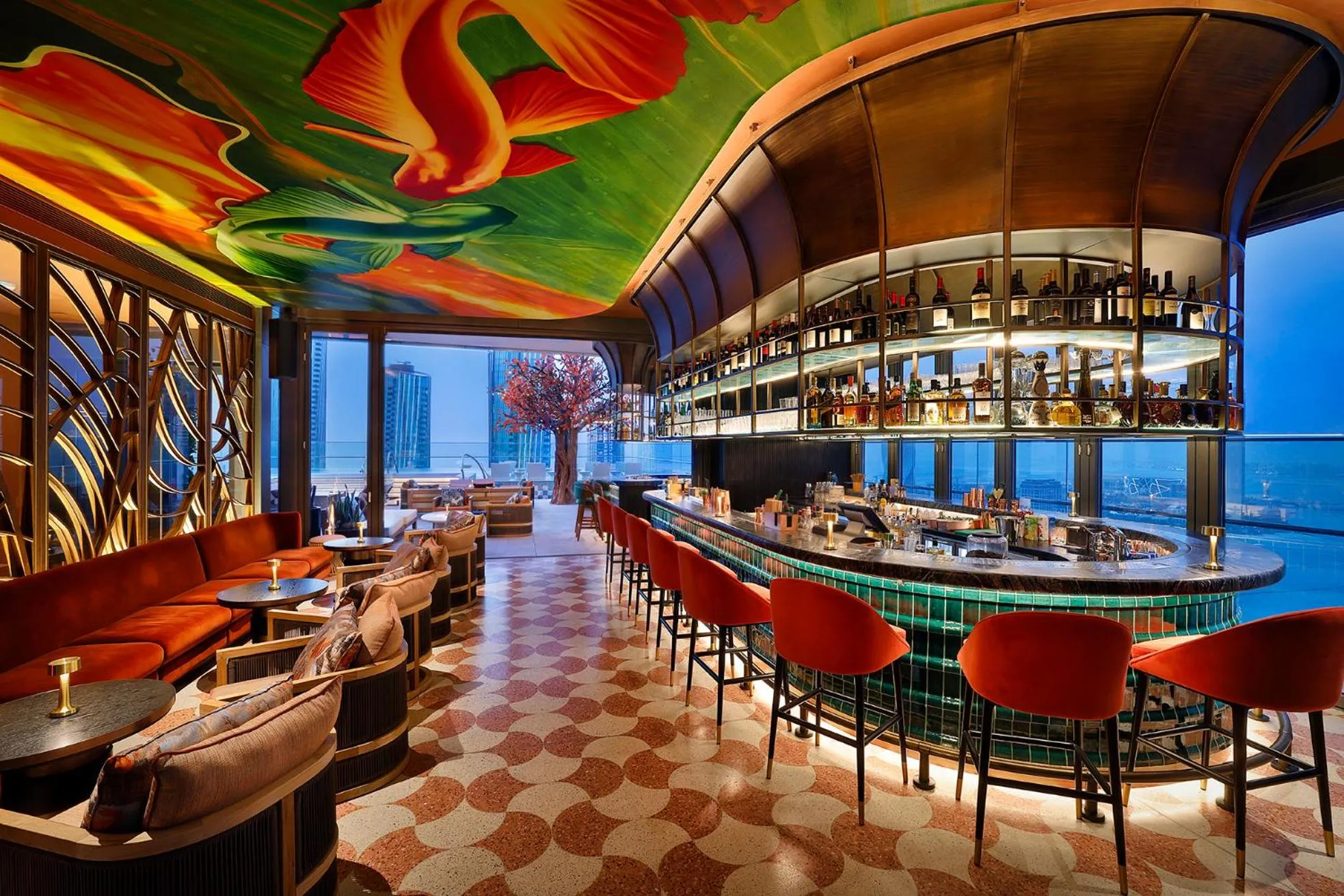 Restaurant/places to eat in Conrad Bahrain Financial Harbour