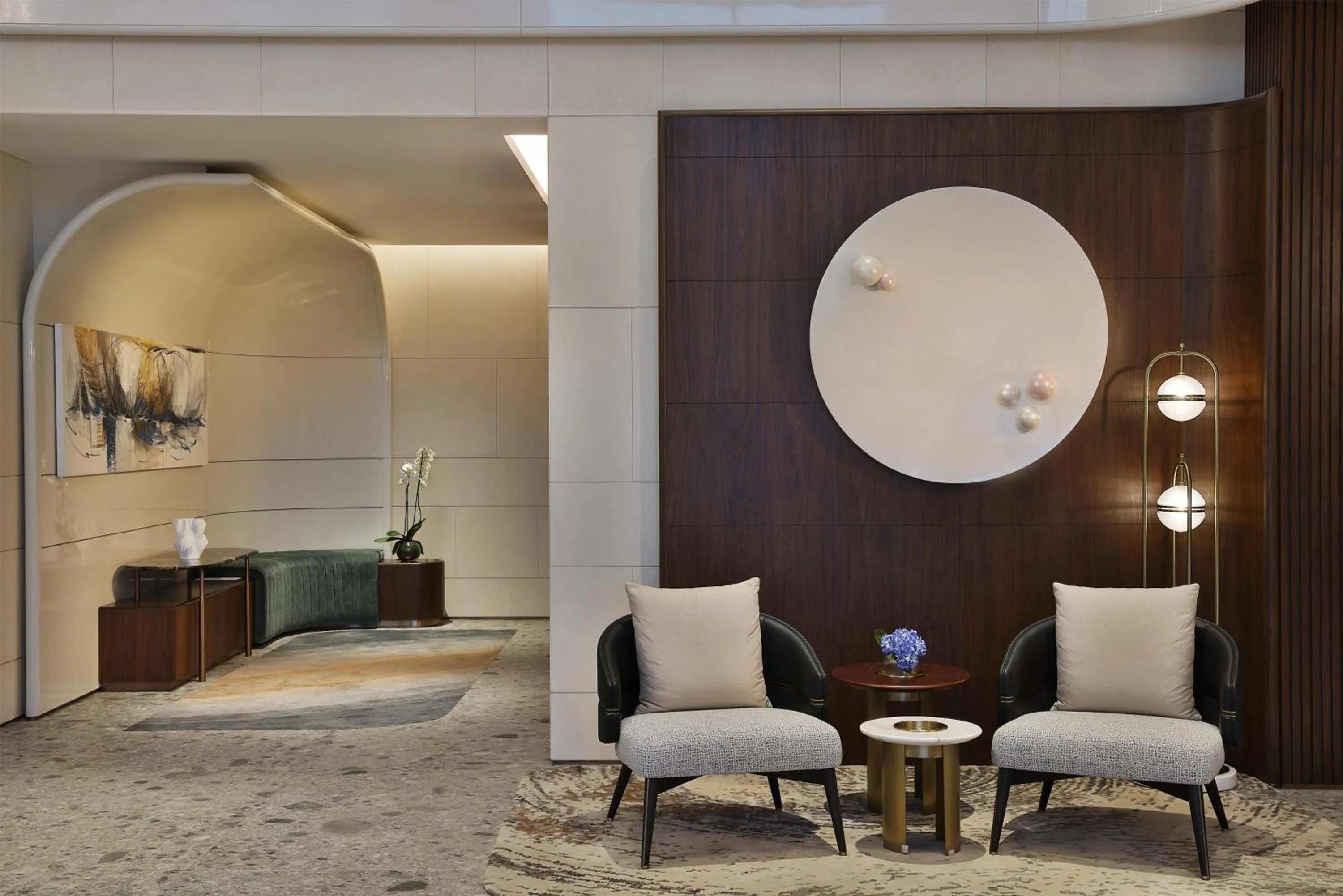 Lobby or reception in Conrad Bahrain Financial Harbour