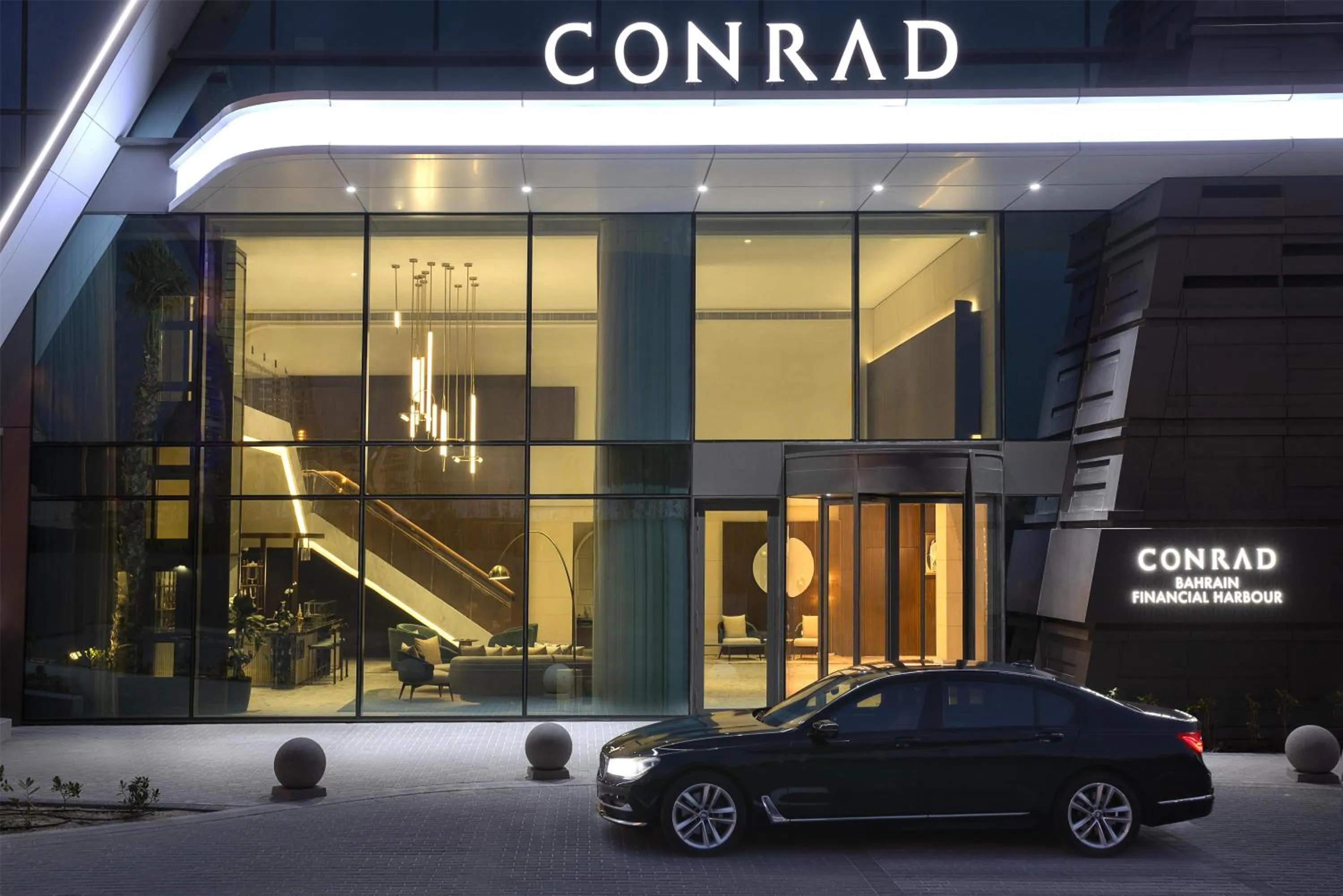 Property building in Conrad Bahrain Financial Harbour