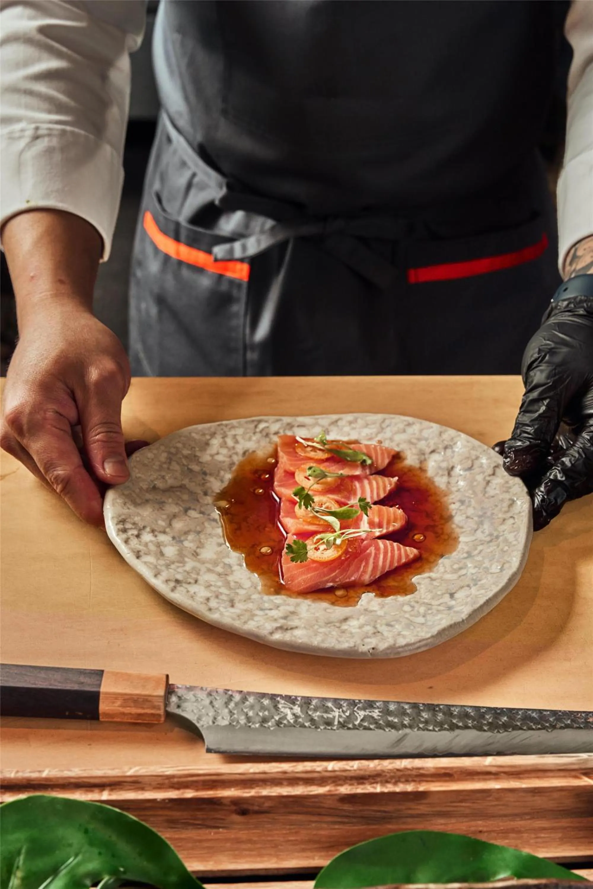Dining area in Conrad Bahrain Financial Harbour
