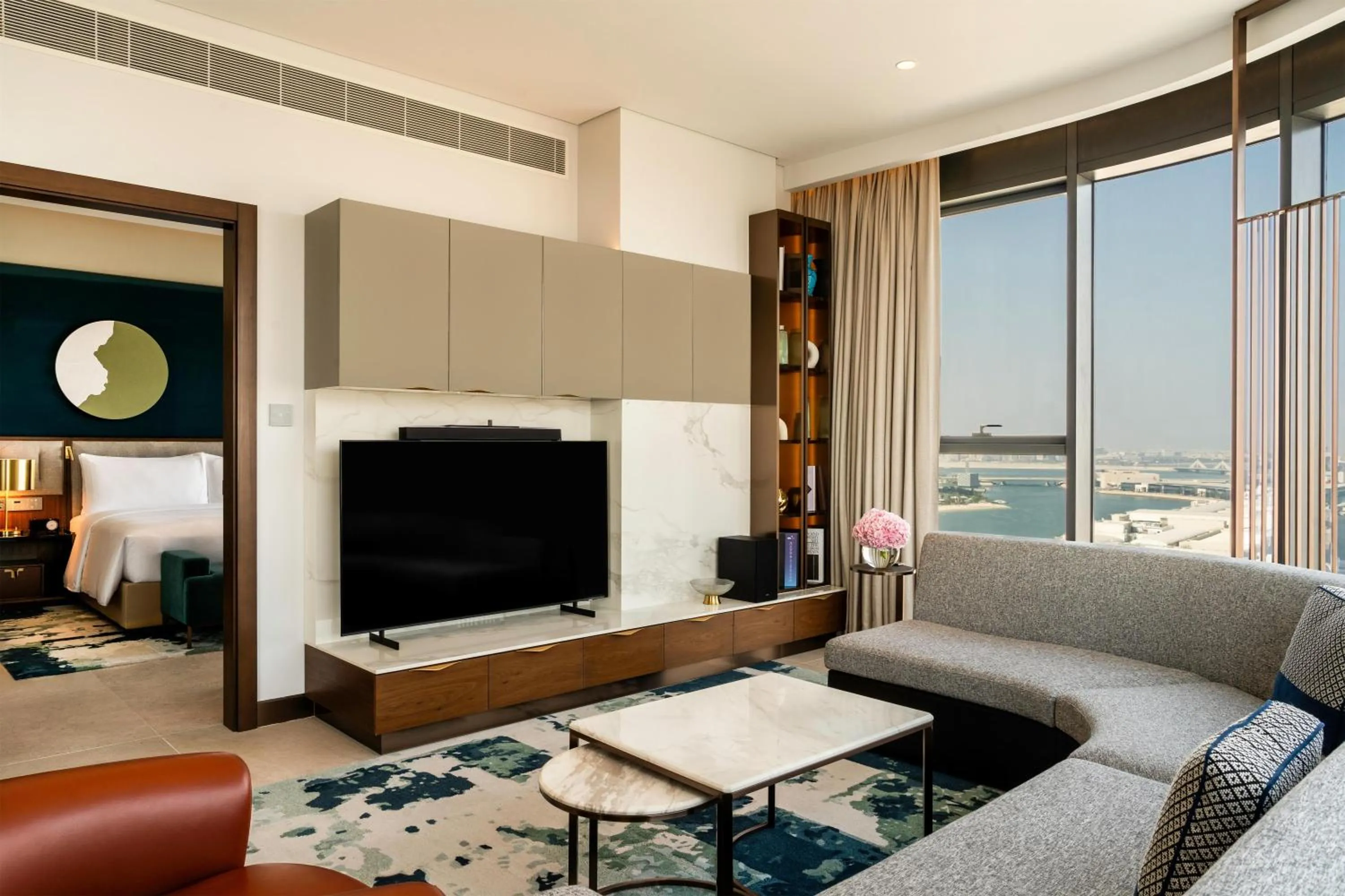 Bedroom in Conrad Bahrain Financial Harbour