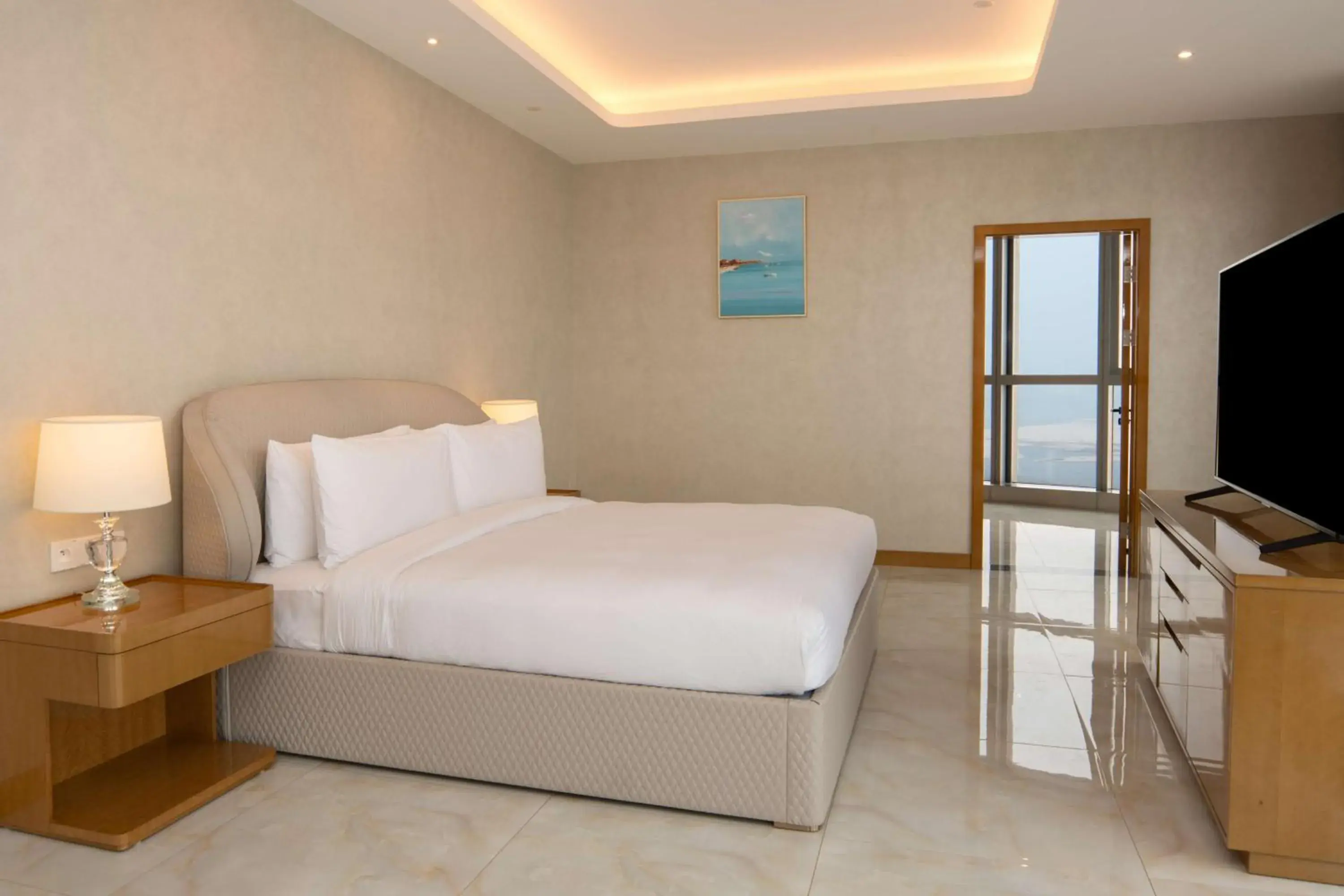 Bed in Hilton Brazzaville Les Tours Jumelles Hotel & Residences Bed in Hilton Brazzaville Les Tours Jumelles Hotel & Residences