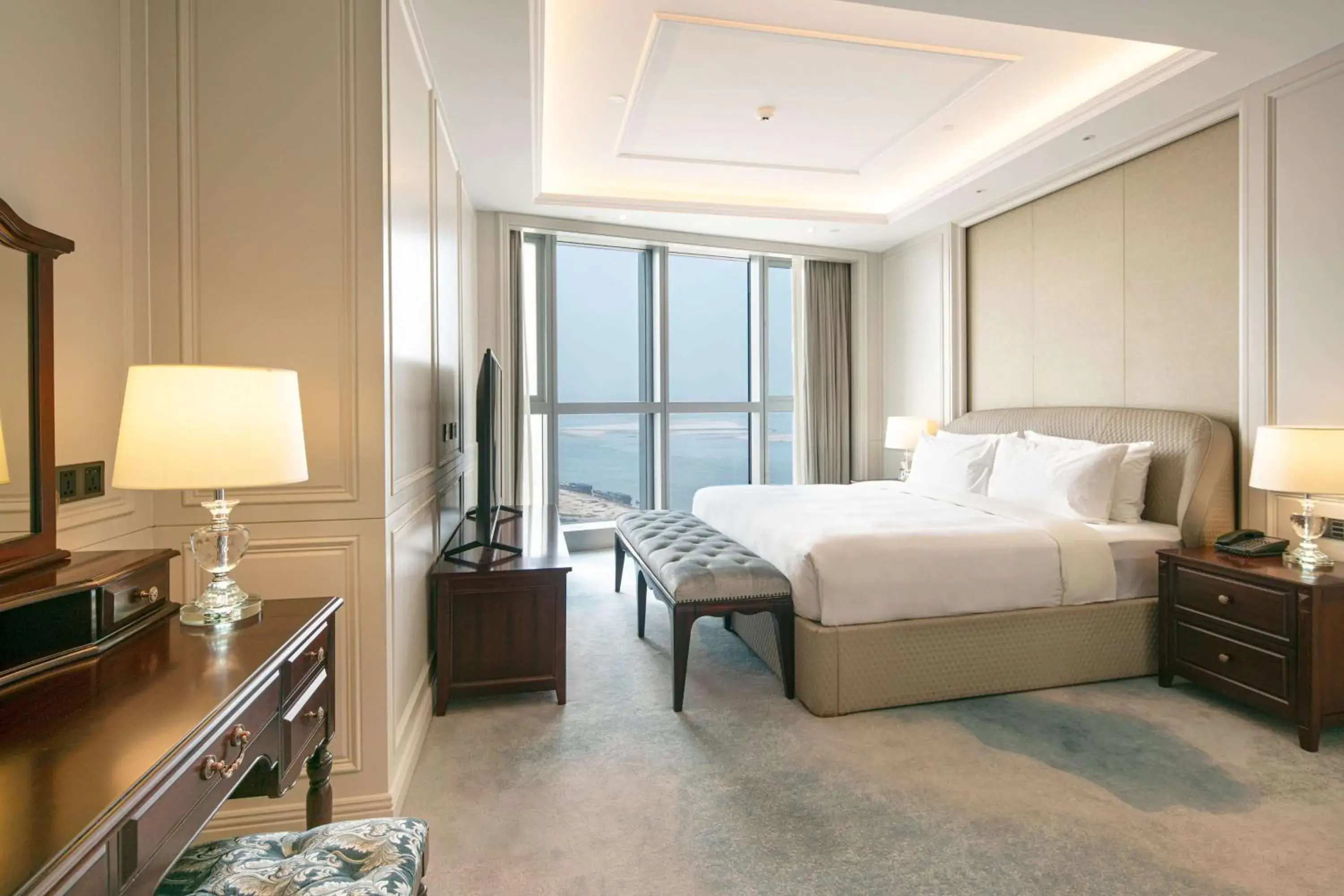 Bed in Hilton Brazzaville Les Tours Jumelles Hotel & Residences Bed in Hilton Brazzaville Les Tours Jumelles Hotel & Residences