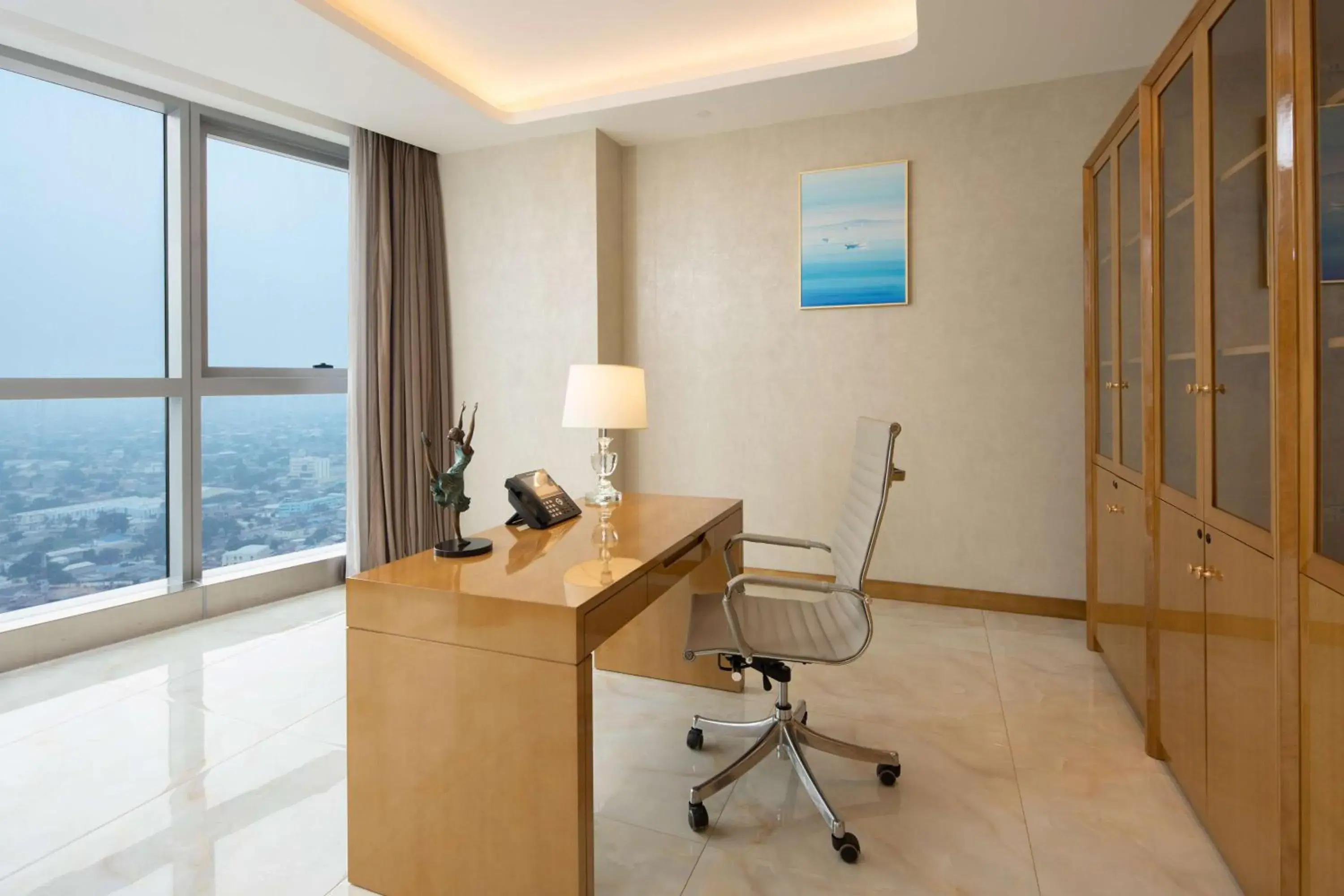 Bedroom in Hilton Brazzaville Les Tours Jumelles Hotel & Residences Bedroom in Hilton Brazzaville Les Tours Jumelles Hotel & Residences