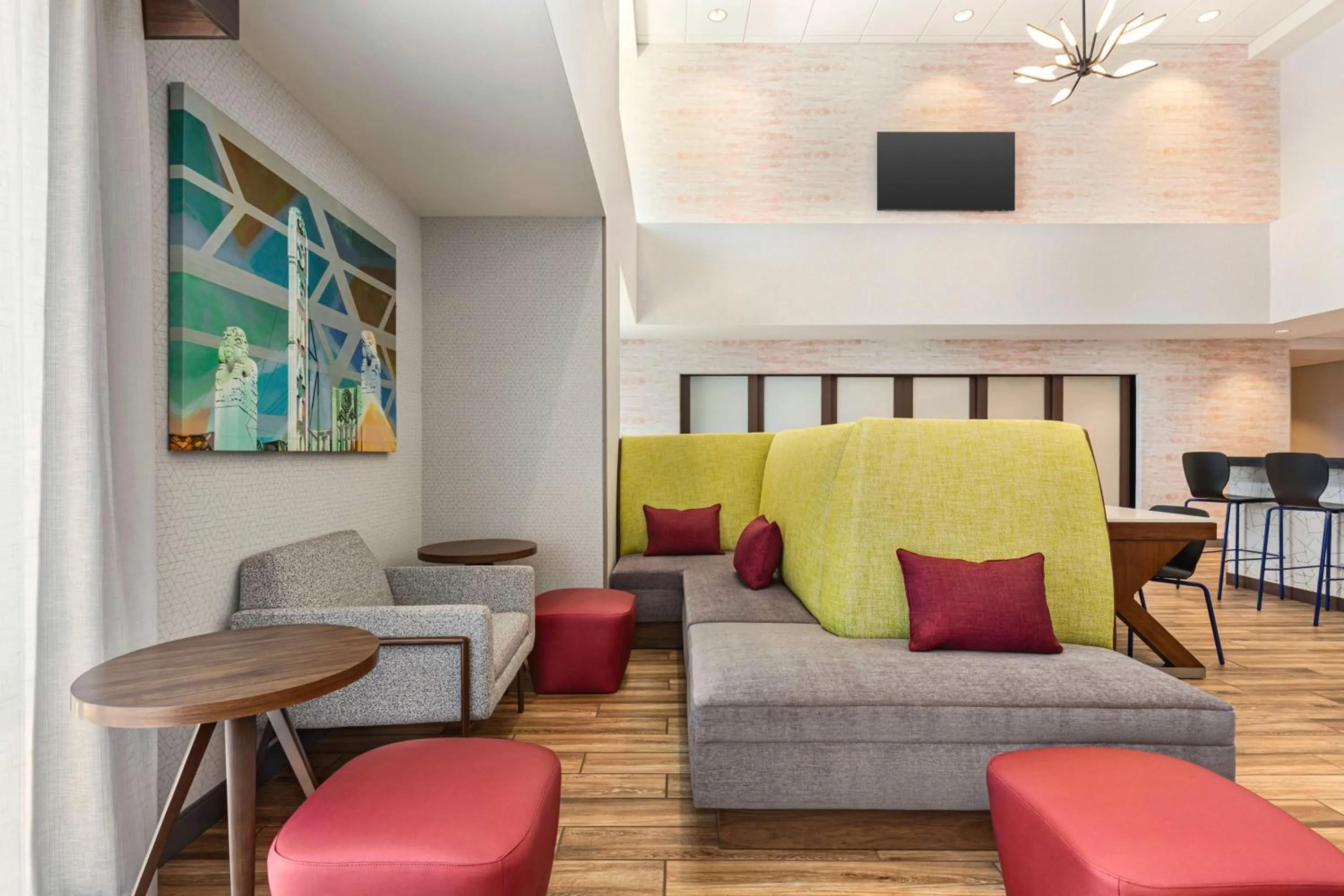 Lobby or reception in Hampton Inn & Suites Oroville