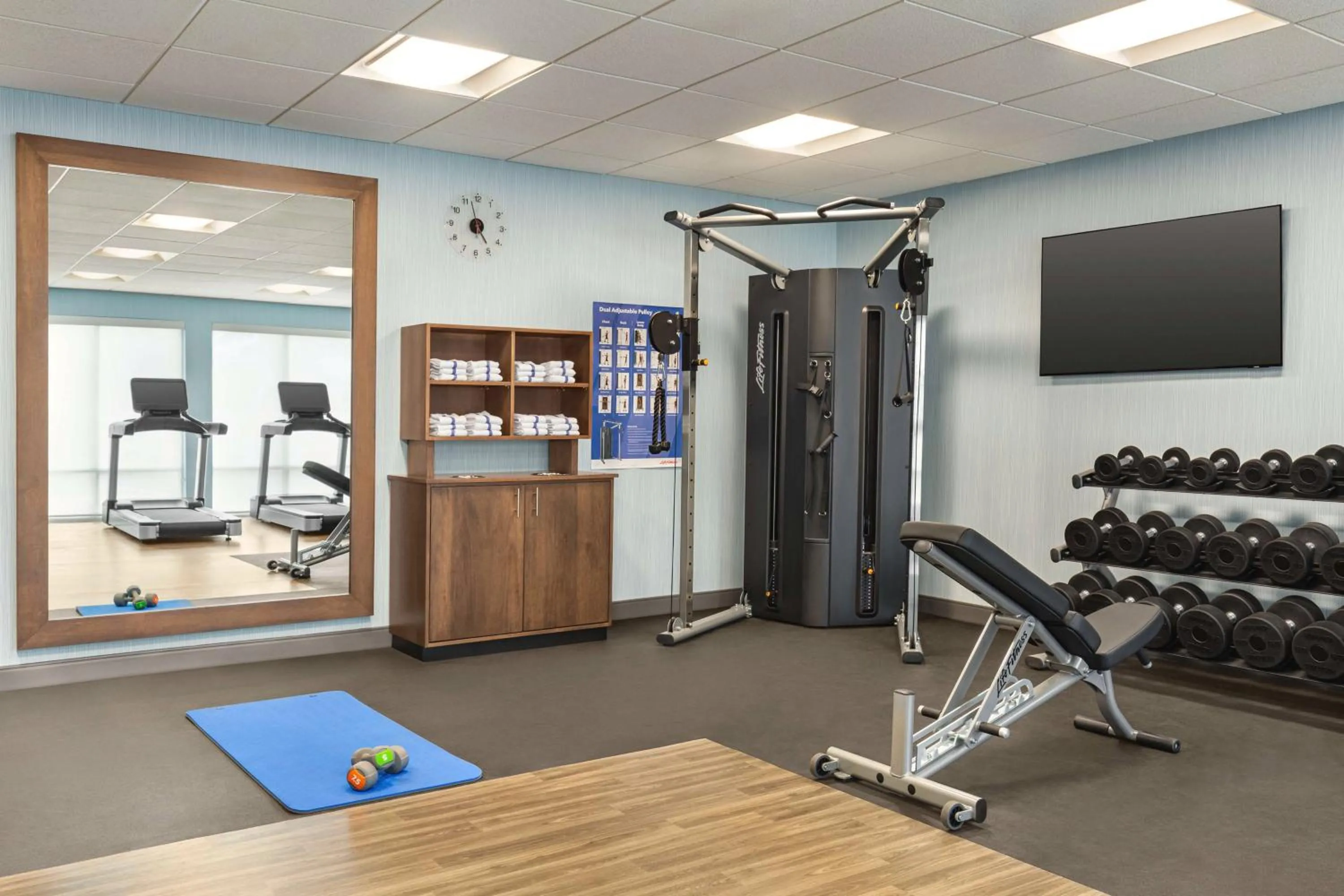 Fitness centre/facilities in Hampton Inn & Suites Oroville
