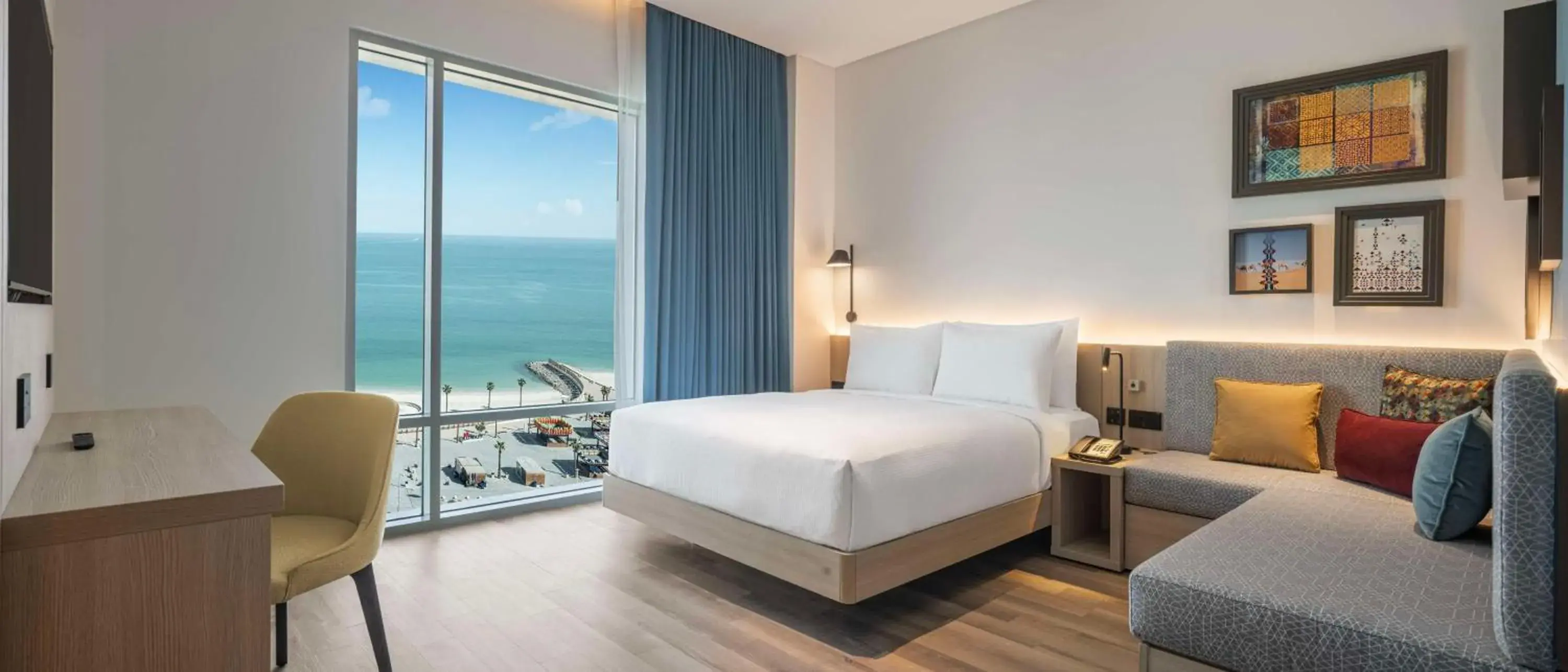 Bedroom, Bed in Hampton By Hilton Kuwait Salmiya Bedroom, Bed in Hampton By Hilton Kuwait Salmiya