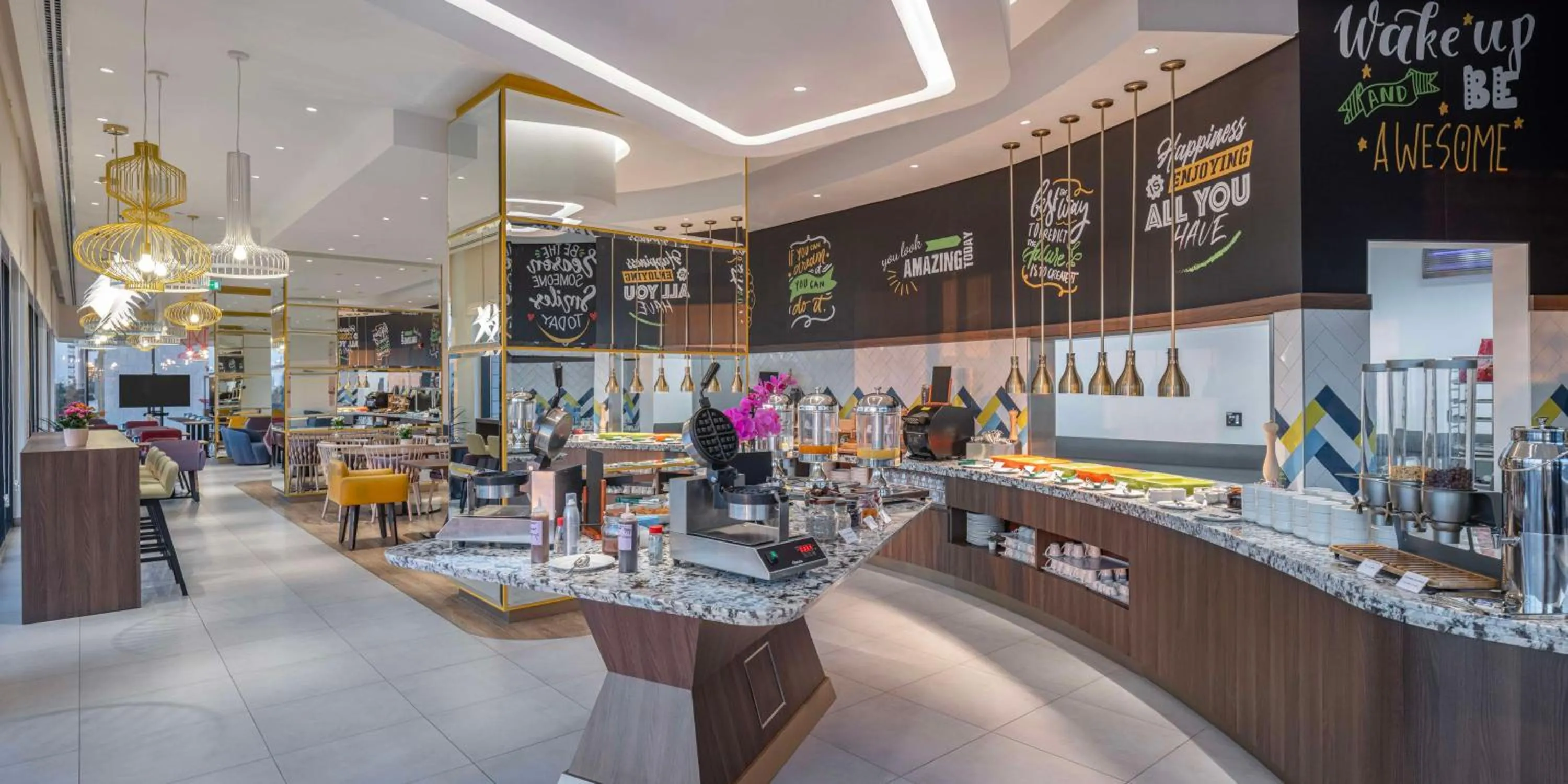 Restaurant/places to eat in Hampton By Hilton Kuwait Salmiya