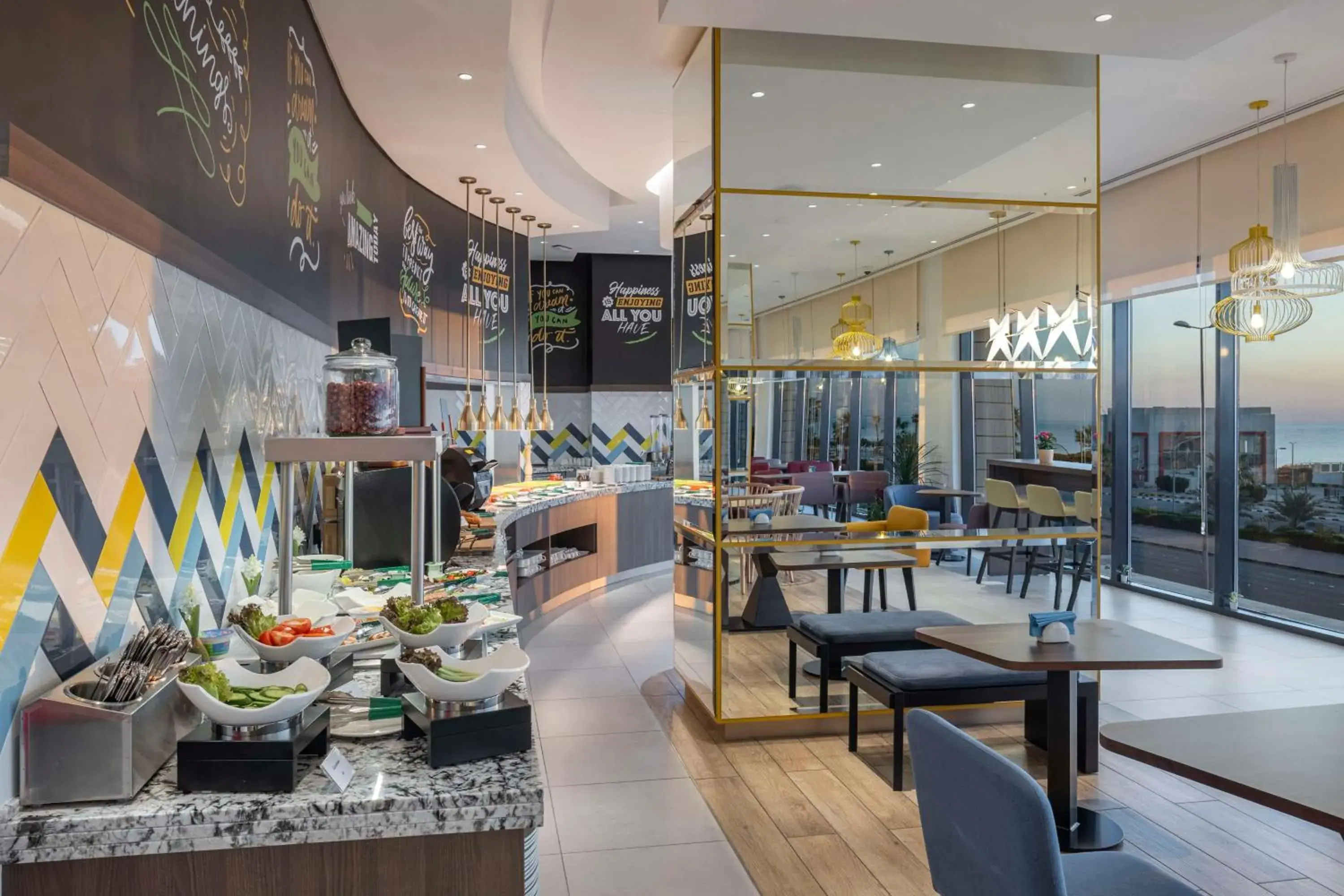 Restaurant/places to eat in Hampton By Hilton Kuwait Salmiya Restaurant/places to eat in Hampton By Hilton Kuwait Salmiya
