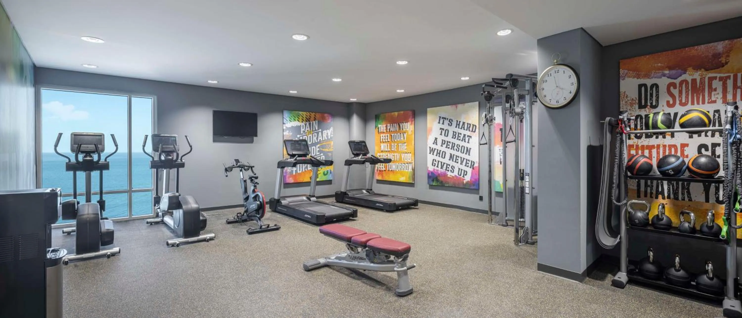 Fitness centre/facilities in Hampton By Hilton Kuwait Salmiya