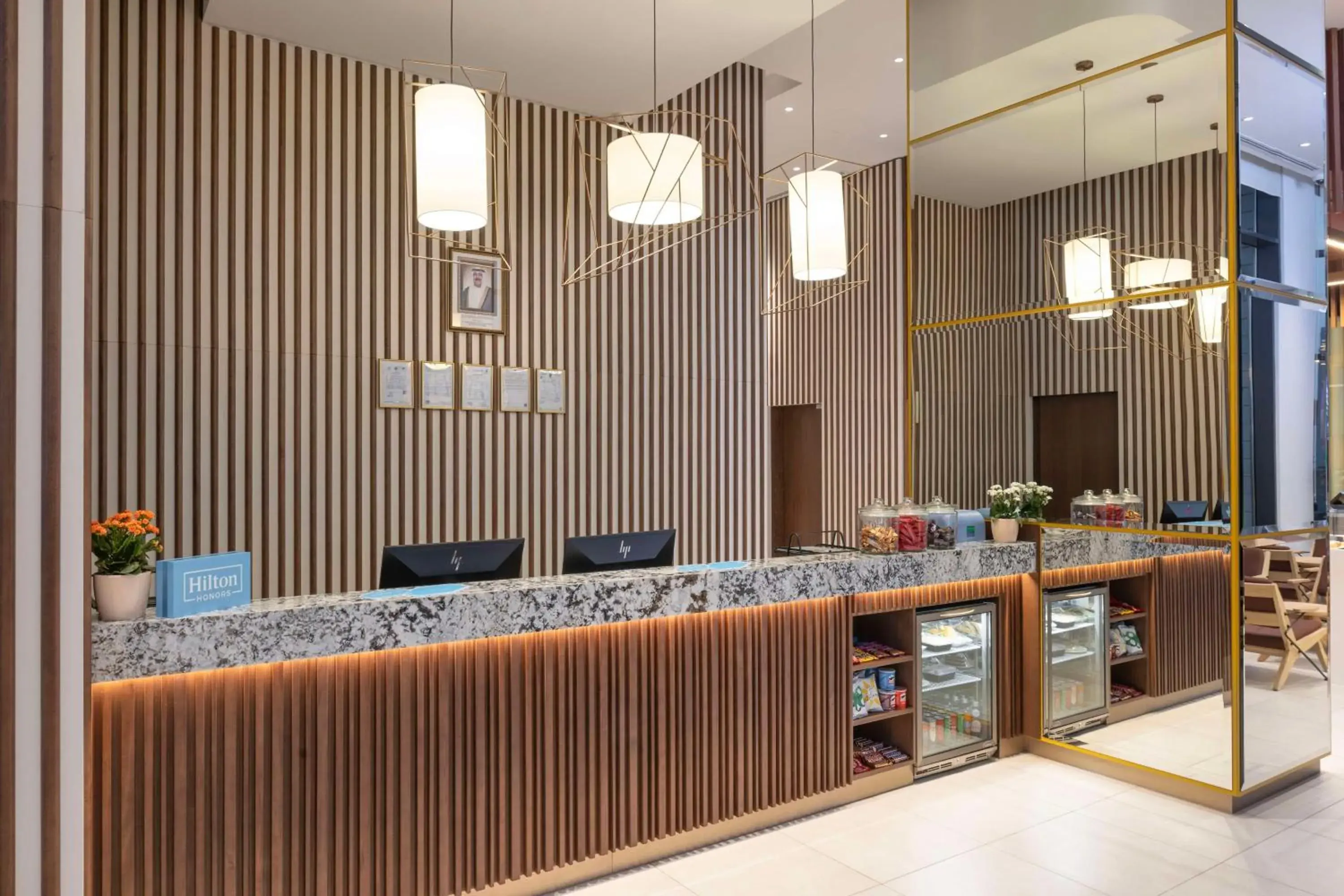 Lobby or reception in Hampton By Hilton Kuwait Salmiya Lobby or reception in Hampton By Hilton Kuwait Salmiya