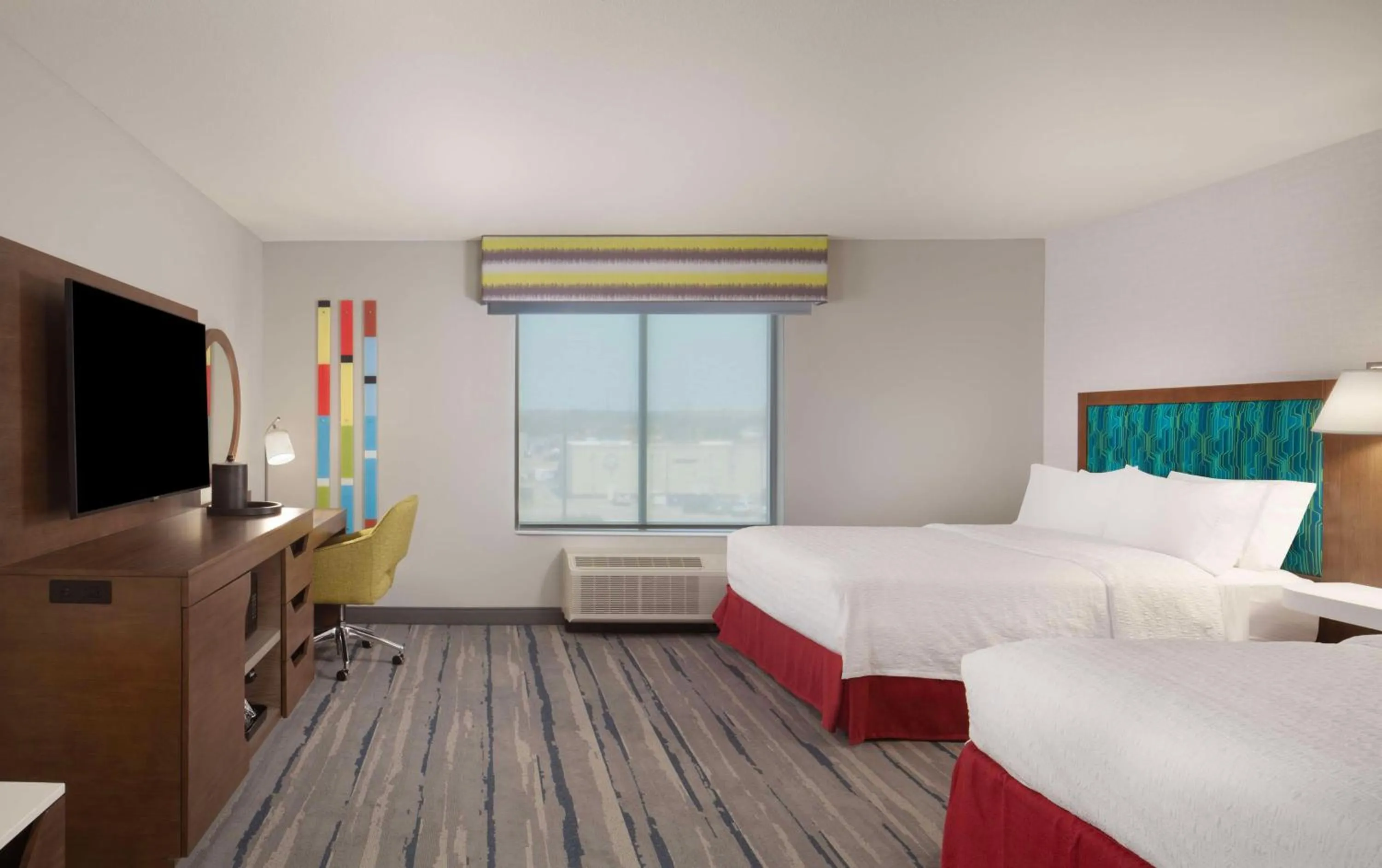 Bed in Hampton Inn Ogallala