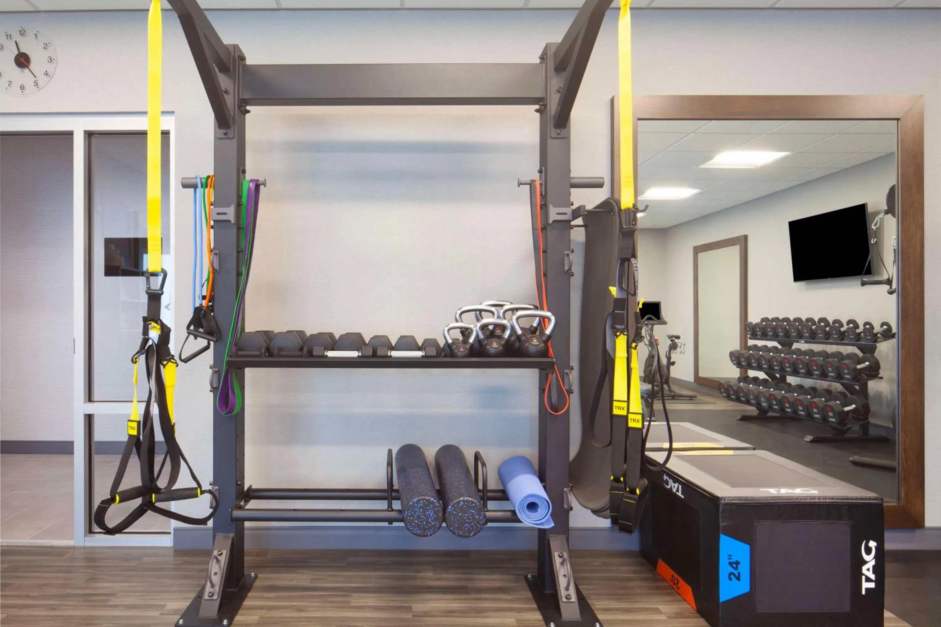 Fitness centre/facilities in Hampton Inn Ogallala