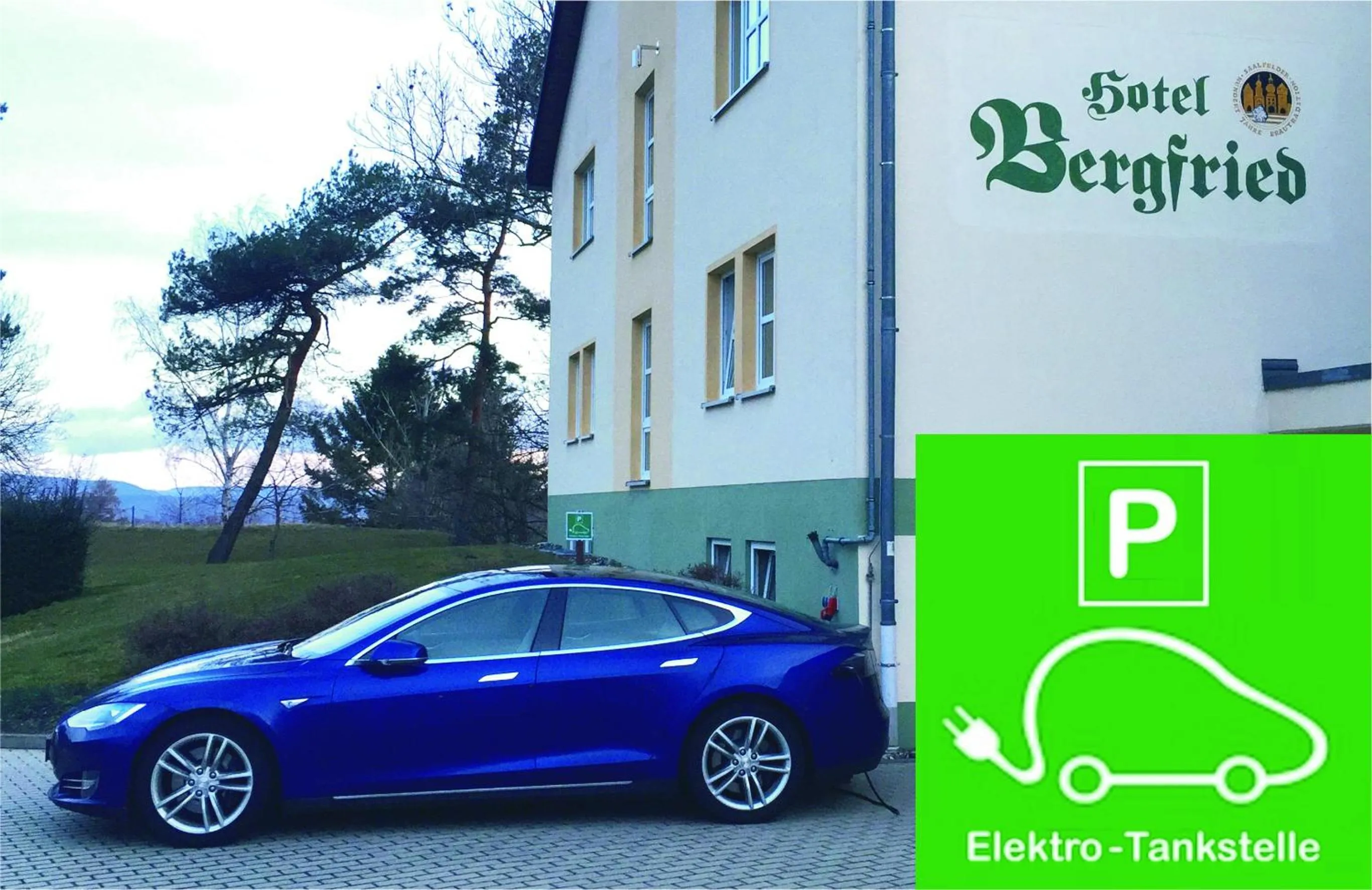 Facade/entrance in Hotel & Restaurant Bergfried