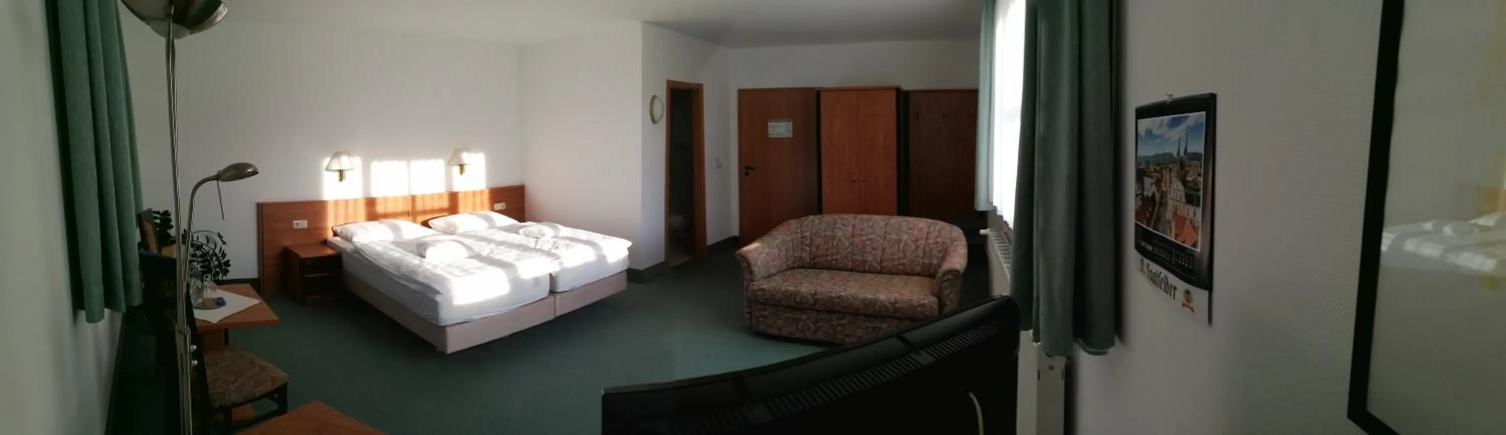 Photo of the whole room, Bed in Hotel & Restaurant Bergfried