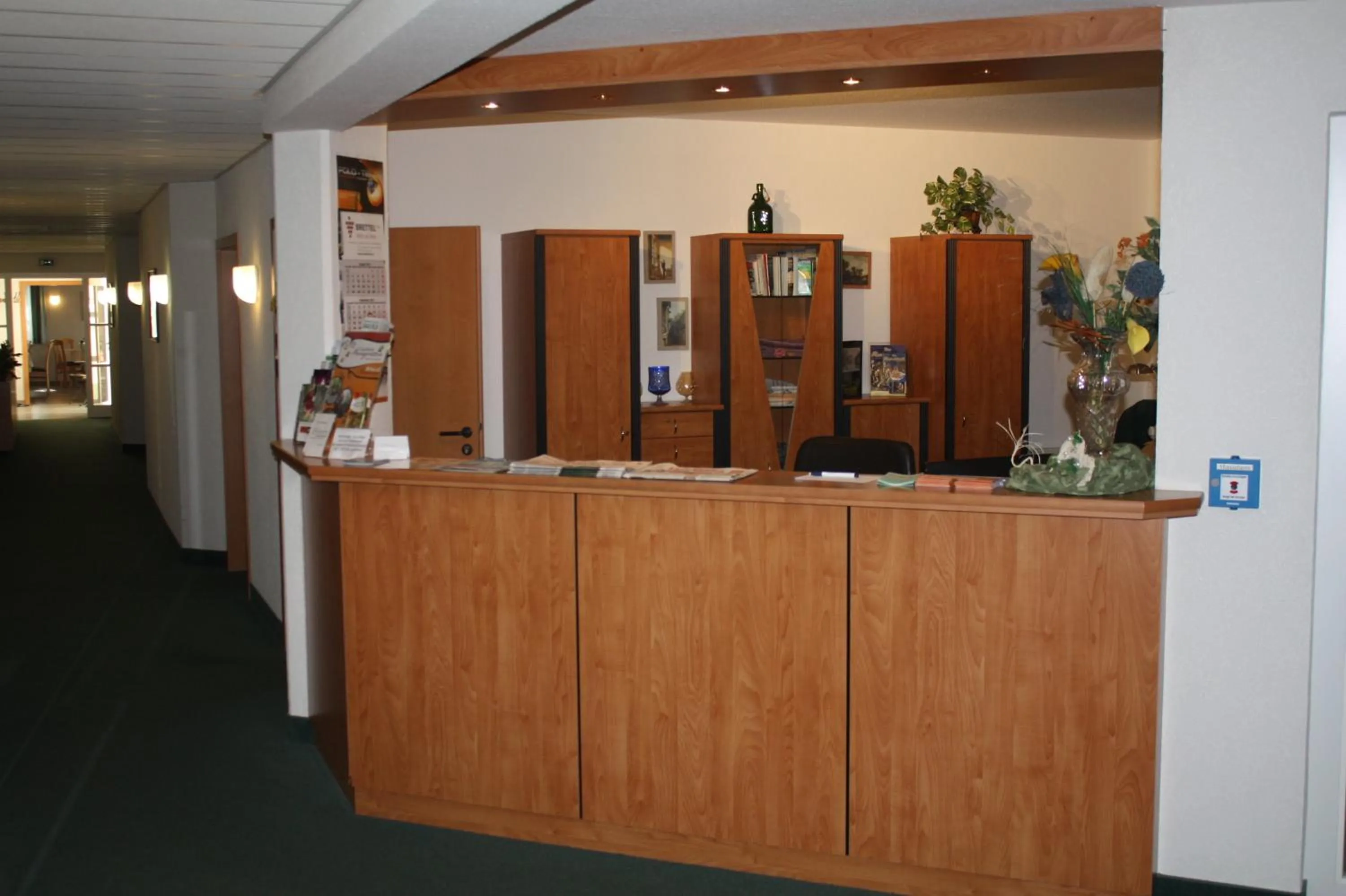 Lobby or reception in Hotel & Restaurant Bergfried