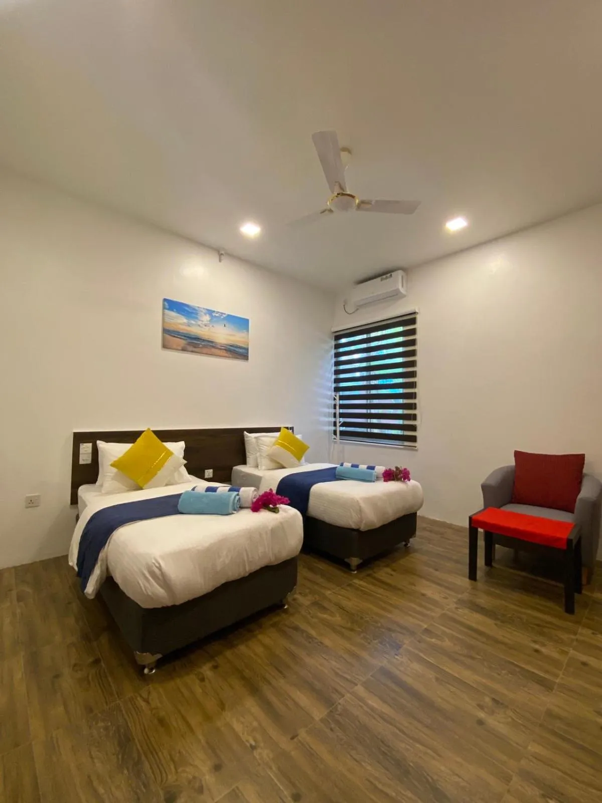 Bedroom, Bed in Manta Sky Inn