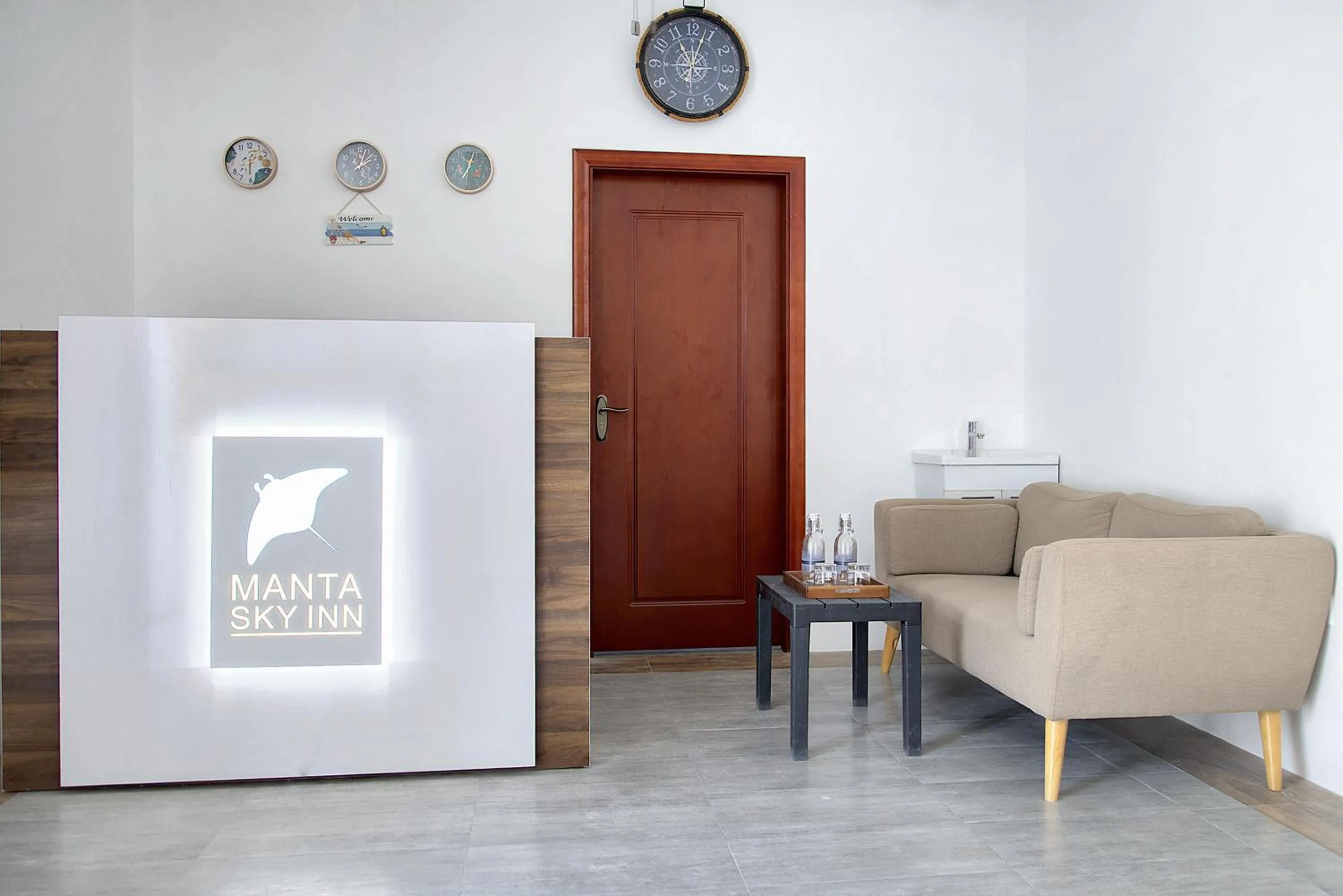 Living room in Manta Sky Inn