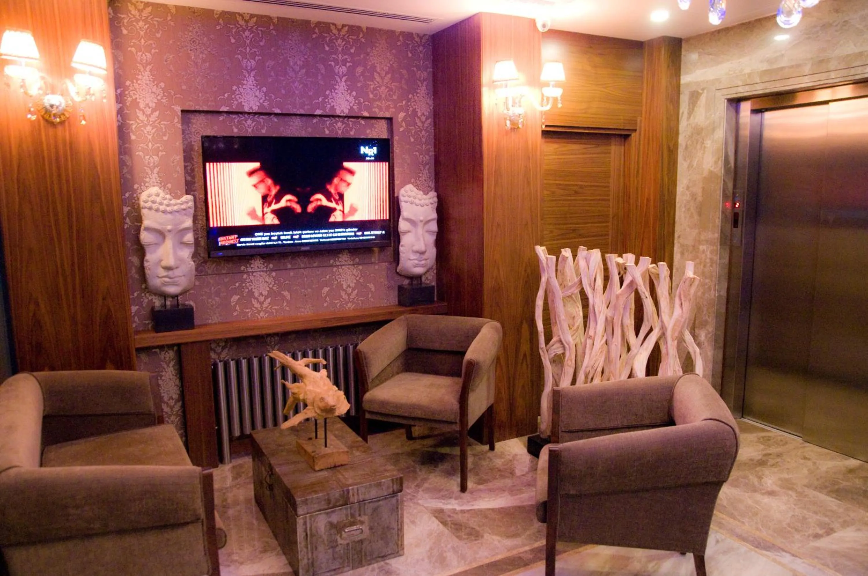 Lobby or reception in Kerimbey Hotel