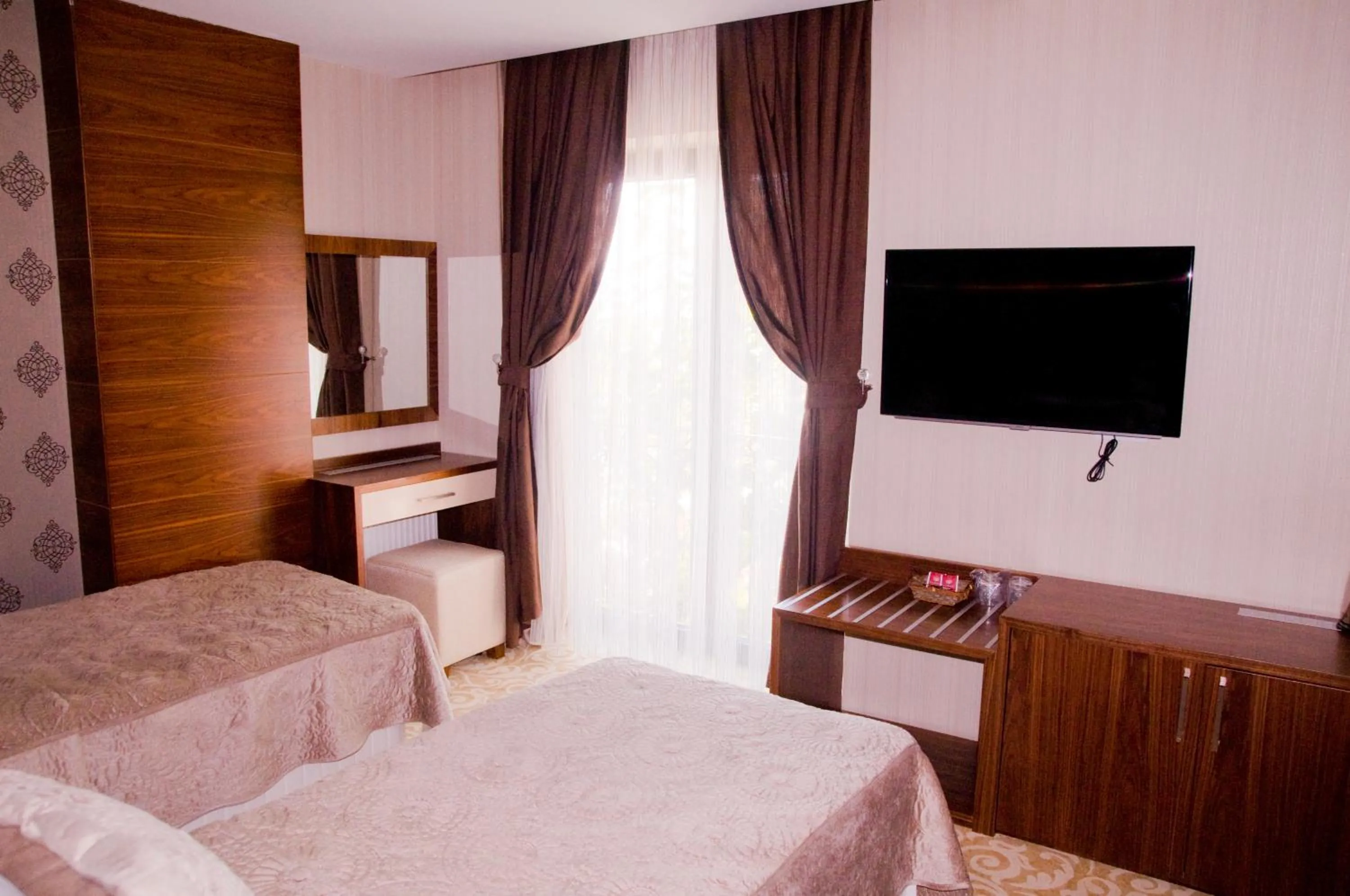 Decorative detail, Bed in Kerimbey Hotel