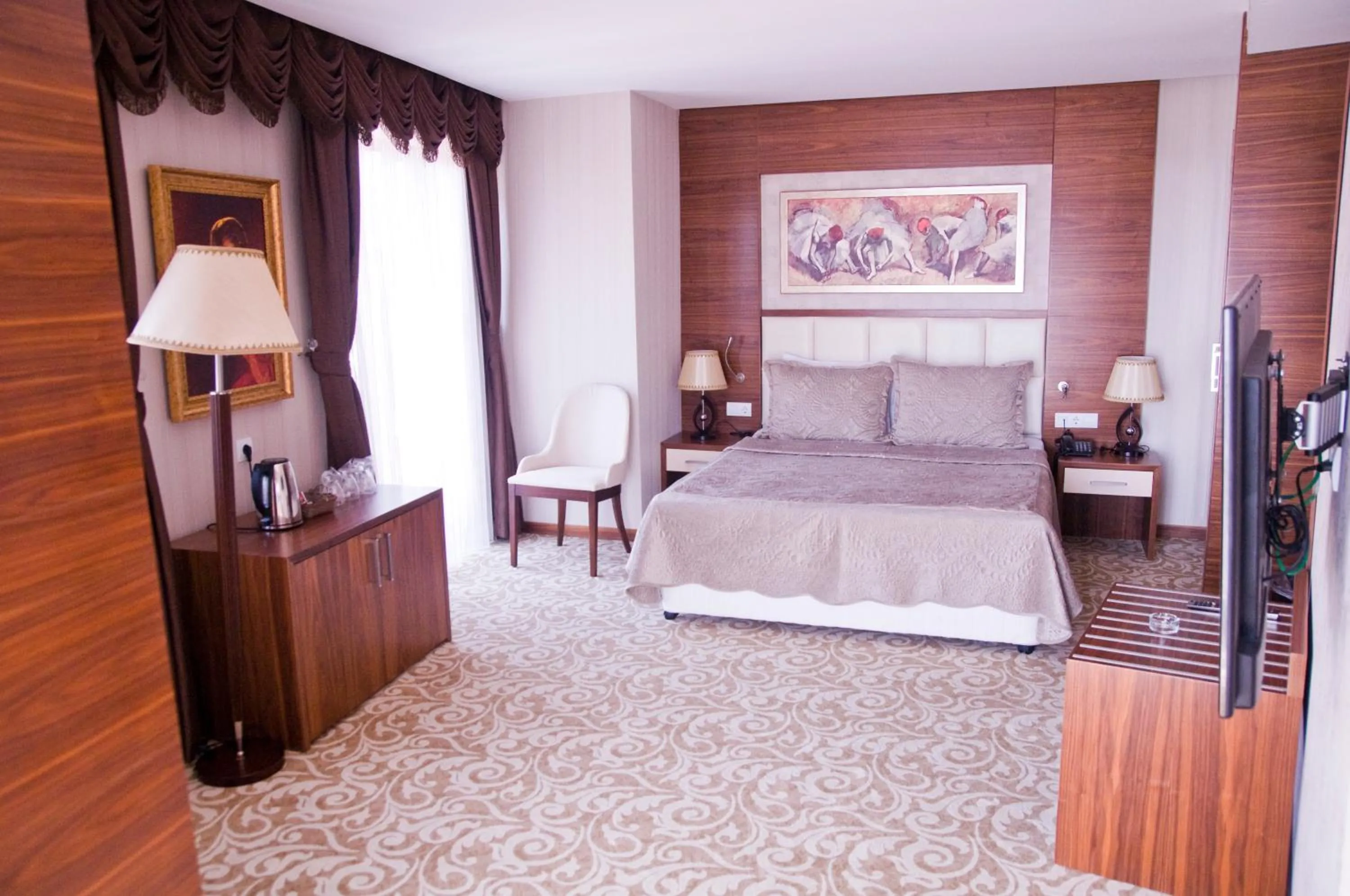 Bed in Kerimbey Hotel