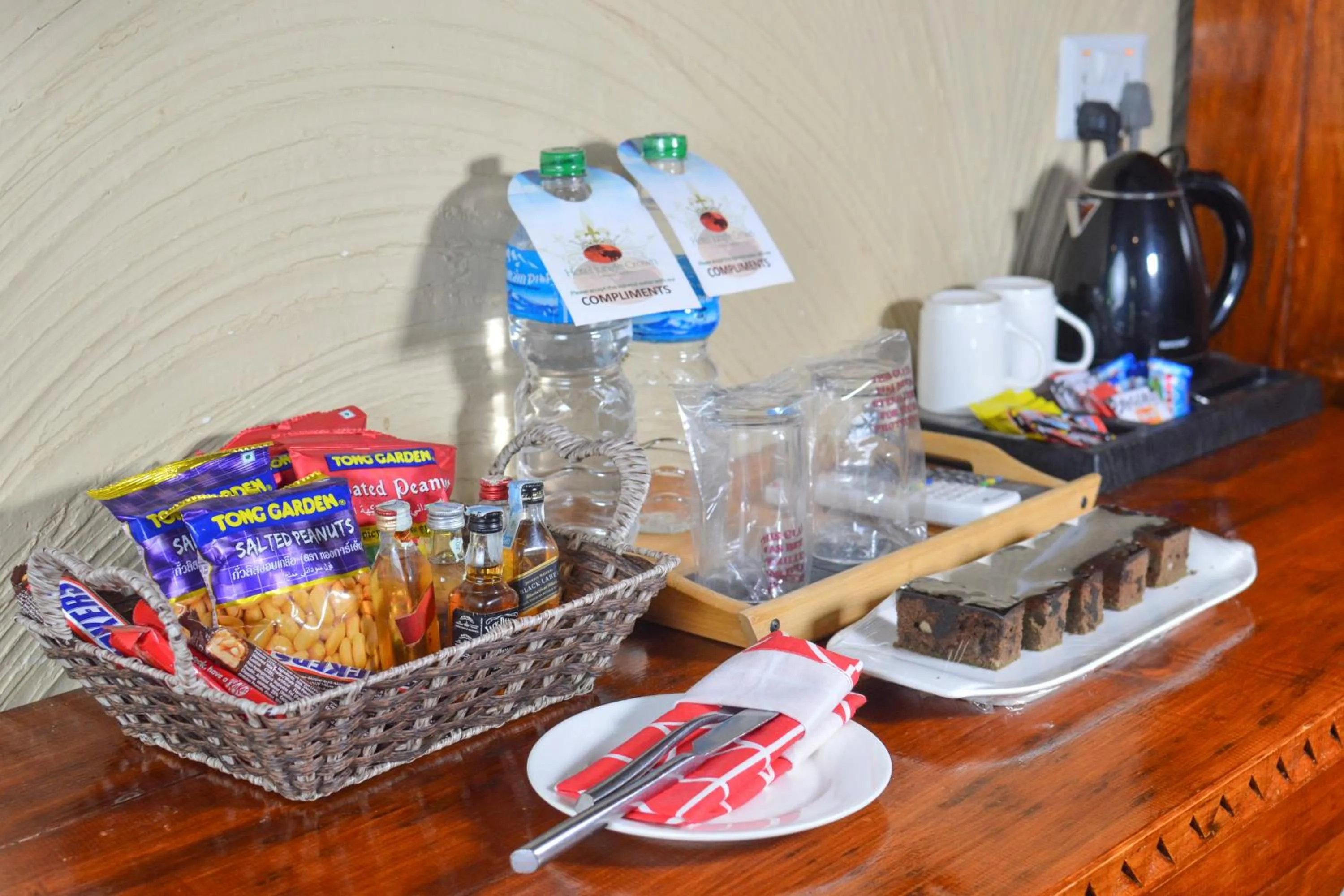 Coffee/tea facilities in Hotel Jungle Crown