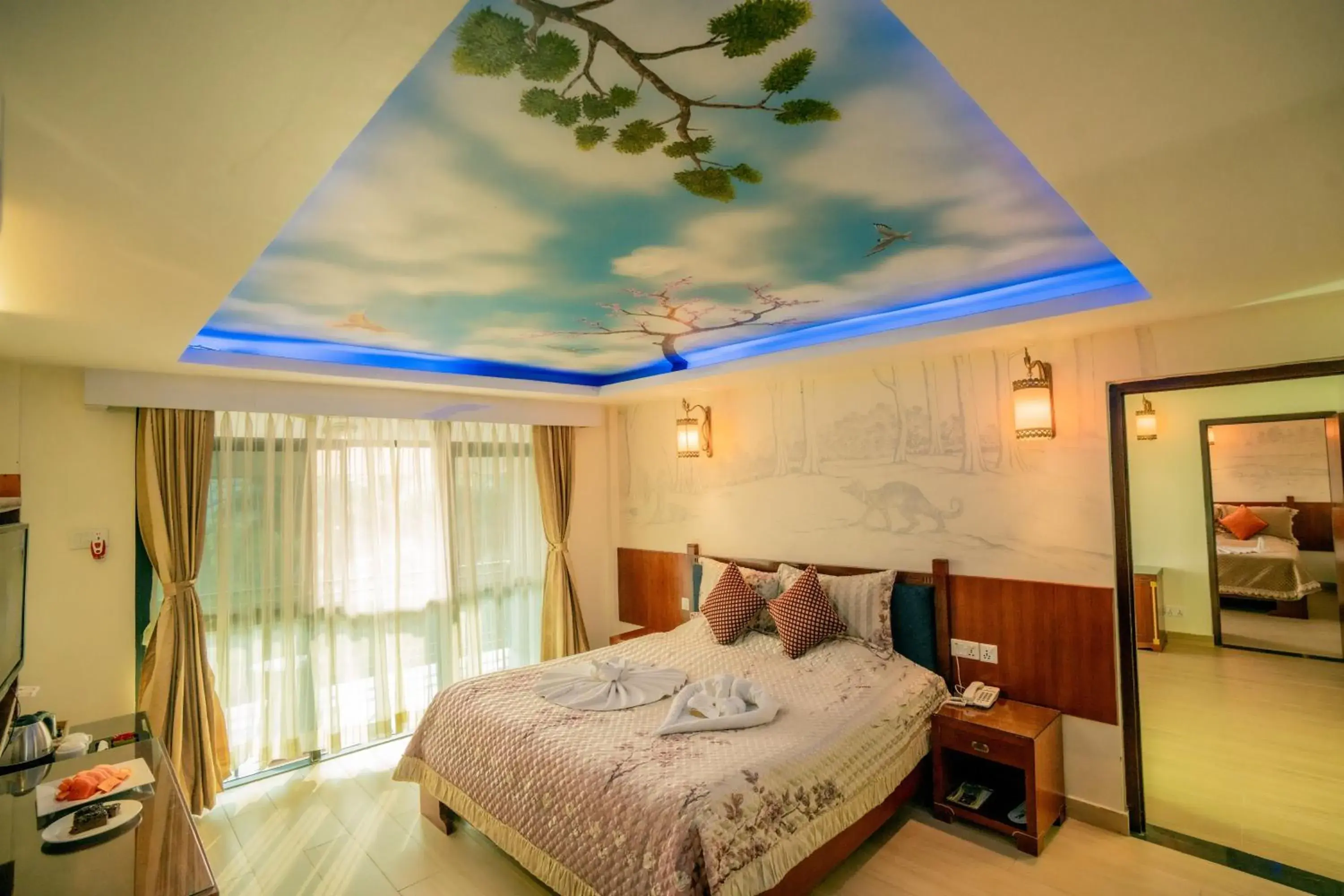 Bedroom, Bed in Hotel Jungle Crown Bedroom, Bed in Hotel Jungle Crown