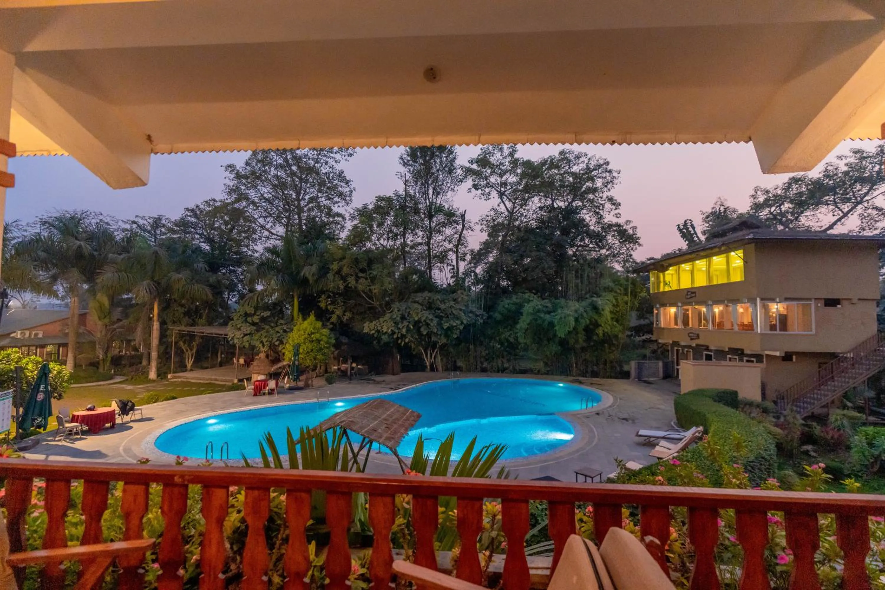 View (from property/room) in Hotel Jungle Crown