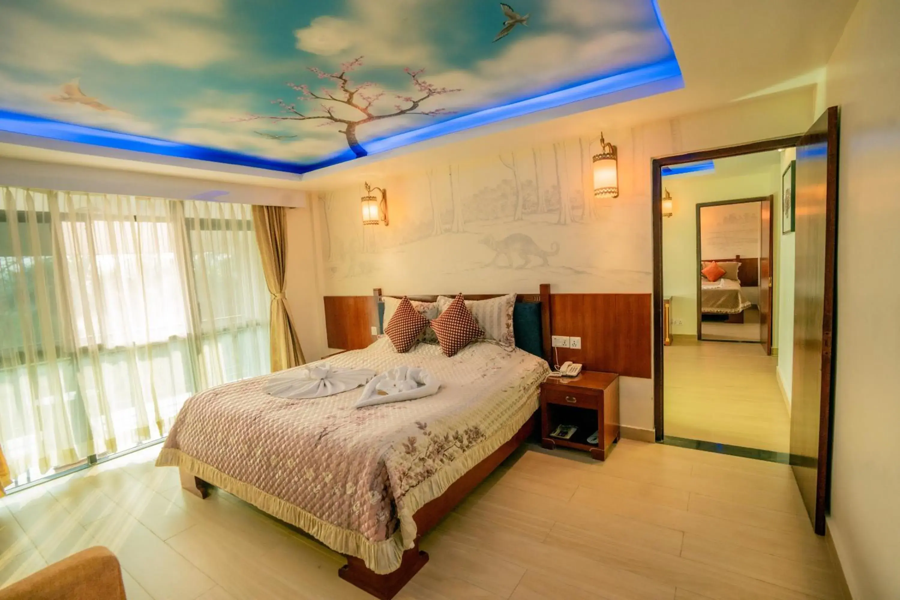 Photo of the whole room, Bed in Hotel Jungle Crown Photo of the whole room, Bed in Hotel Jungle Crown