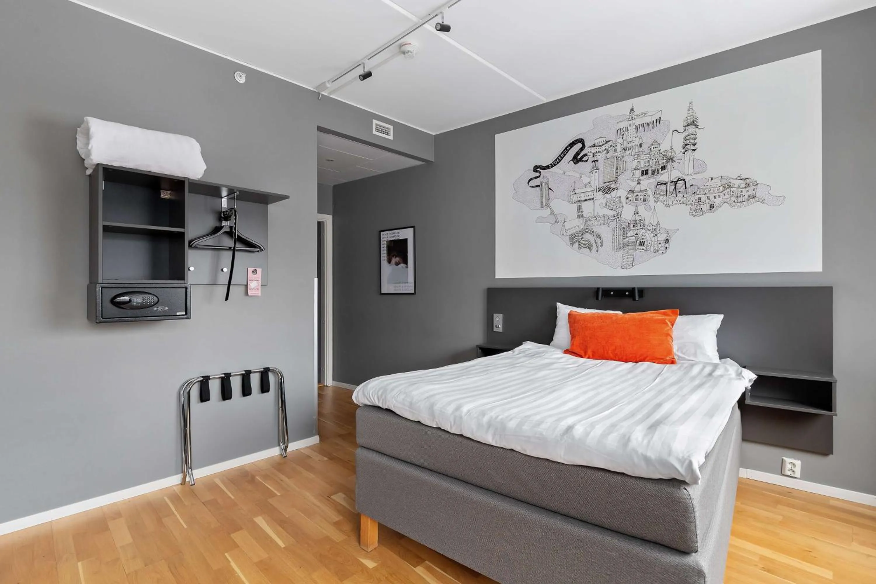 Bedroom, Bed in Aiden by Best Western Stockholm Kista