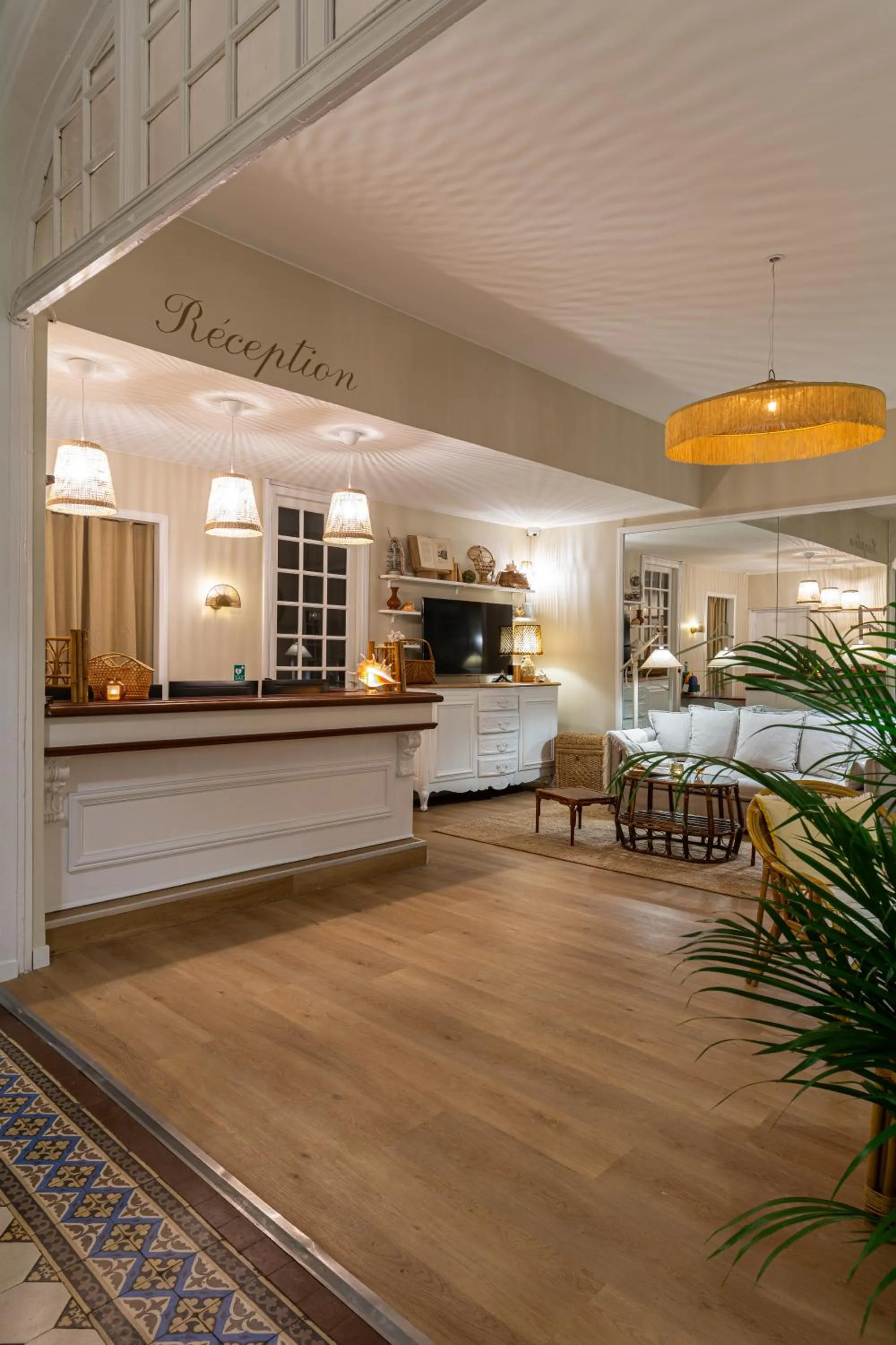 Lobby or reception in Hôtel De La Plage