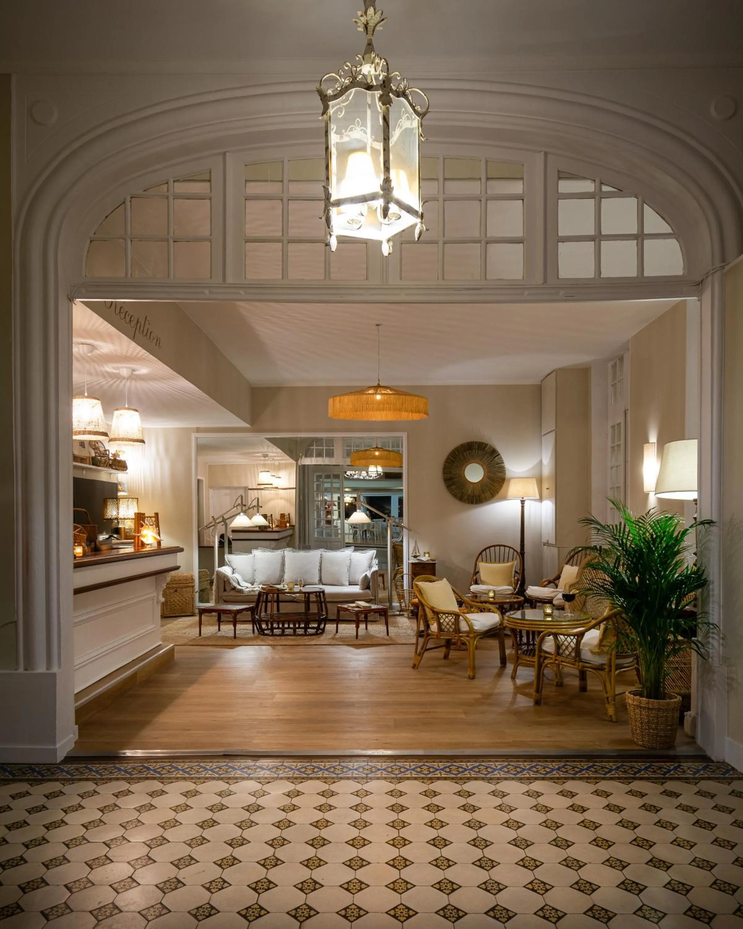 Lobby or reception in Hôtel De La Plage