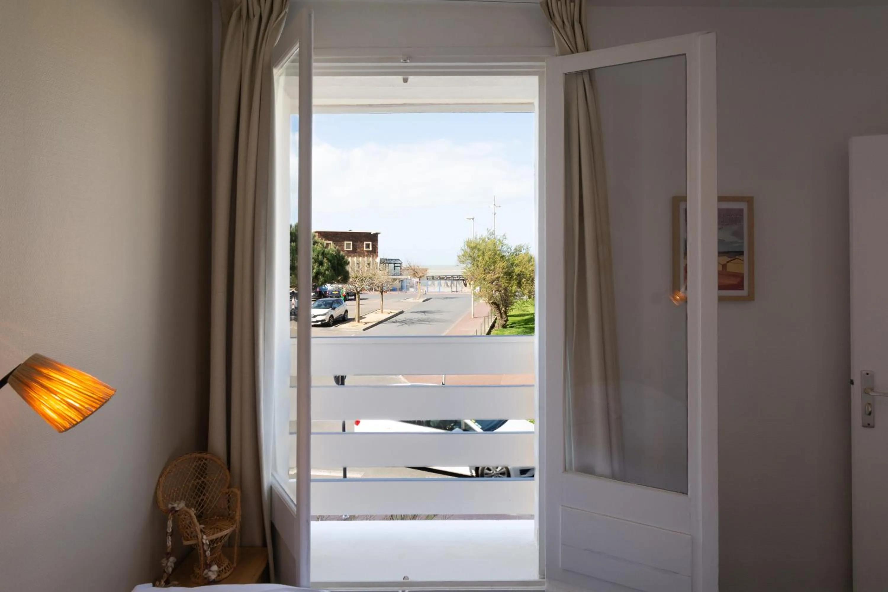 Sea view in Hôtel De La Plage