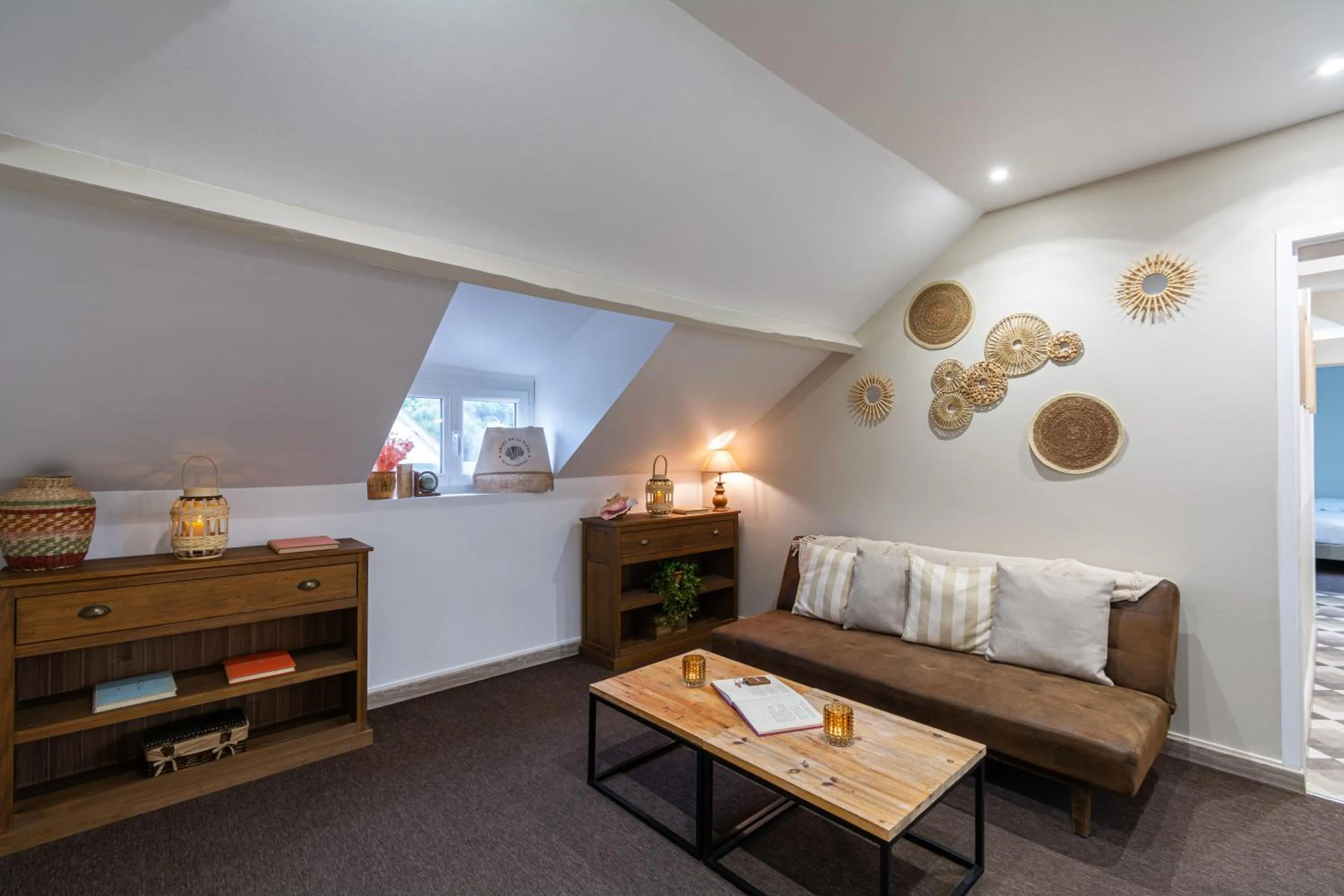 Seating area in Hôtel De La Plage