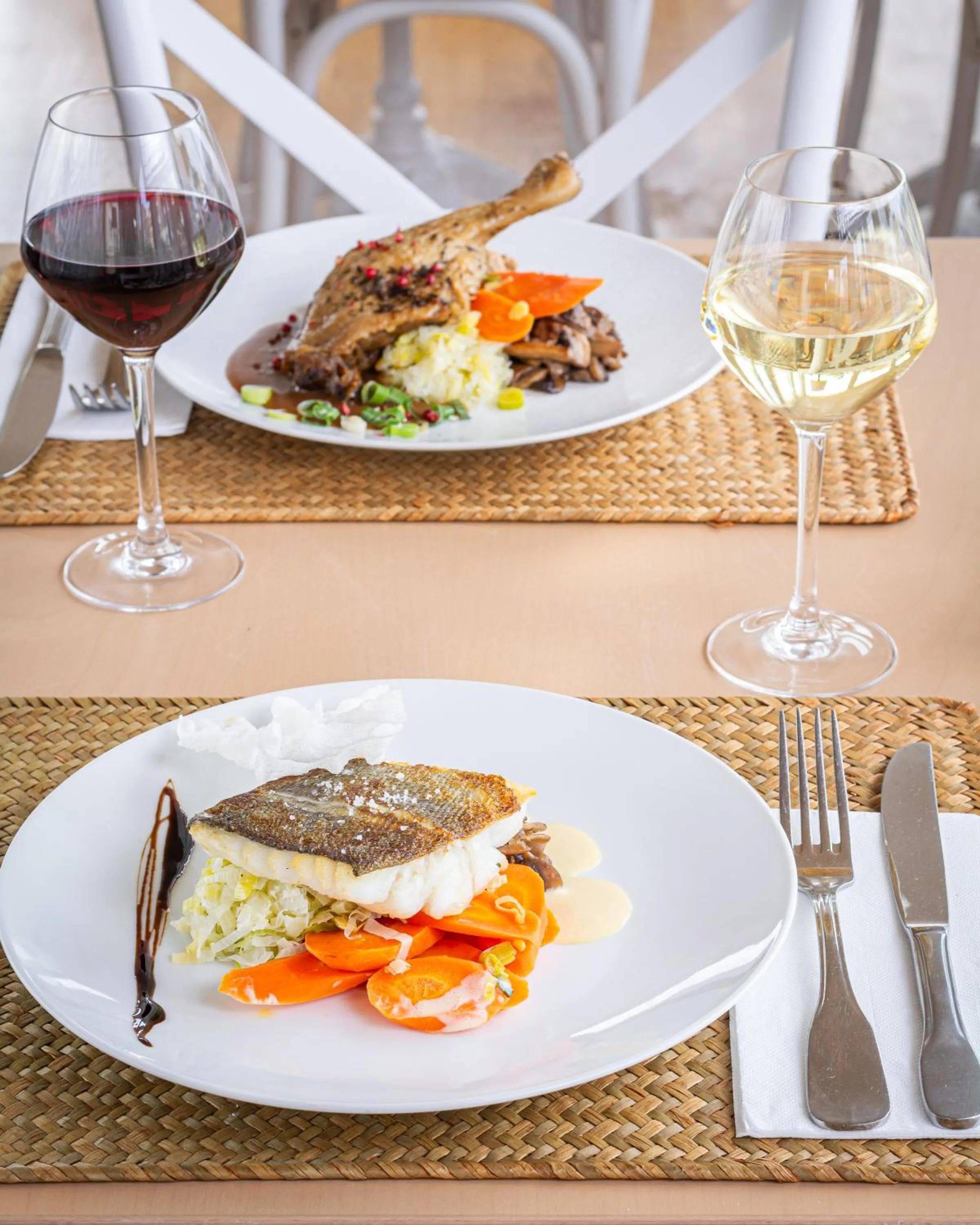Meals in Hôtel De La Plage