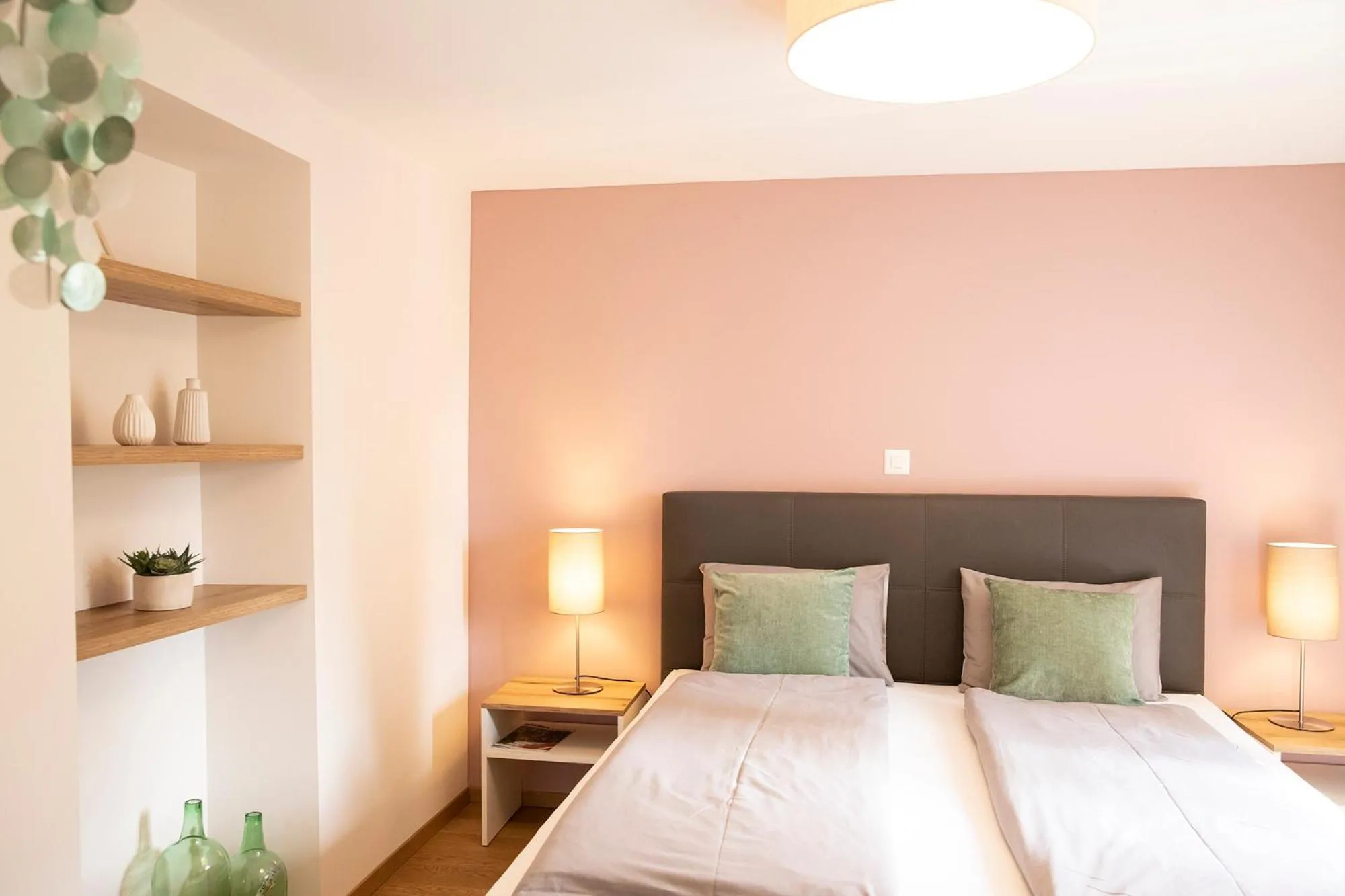 Bed in Hotel San Bernardo