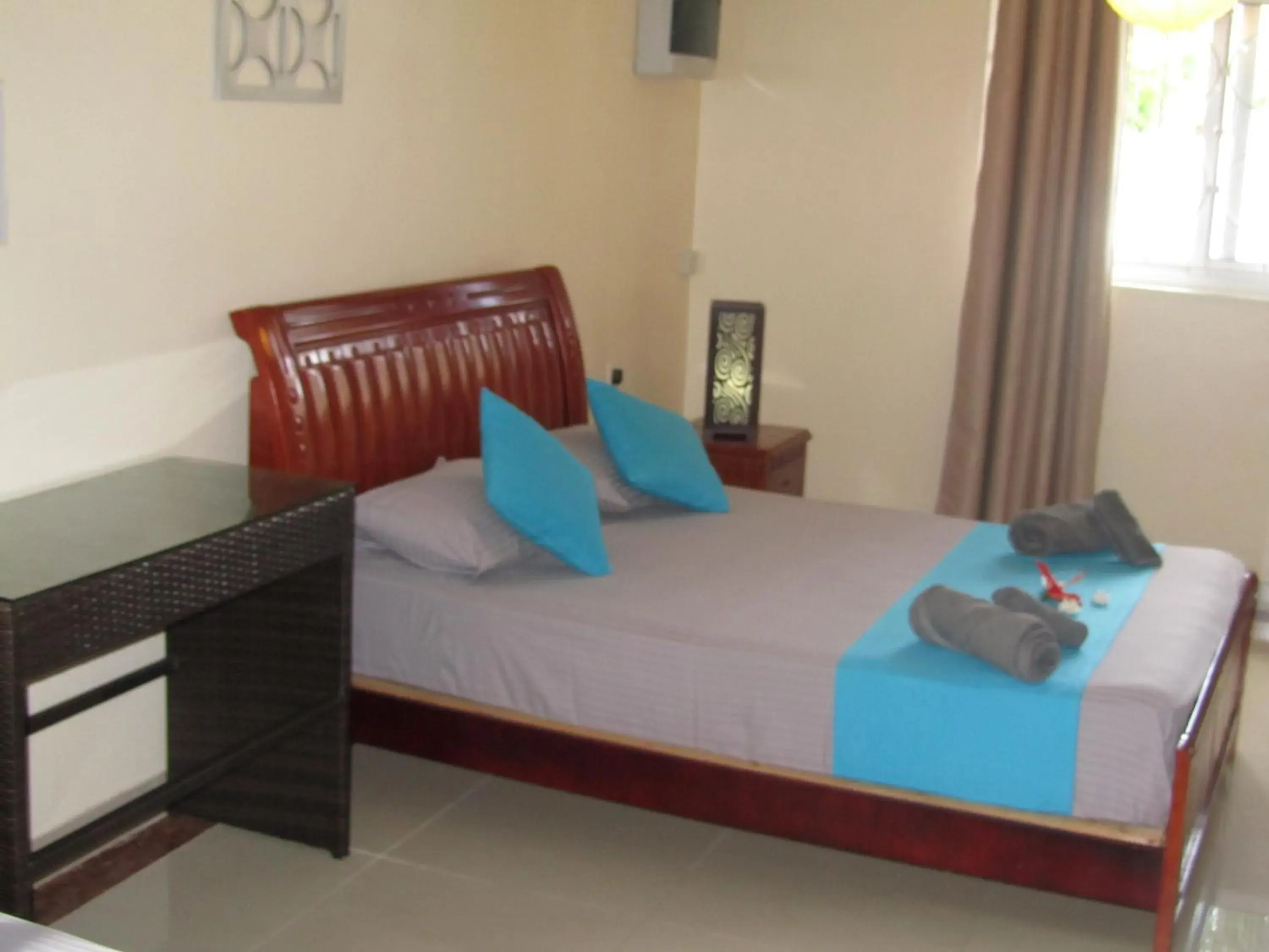 Bed in Lariad BnB