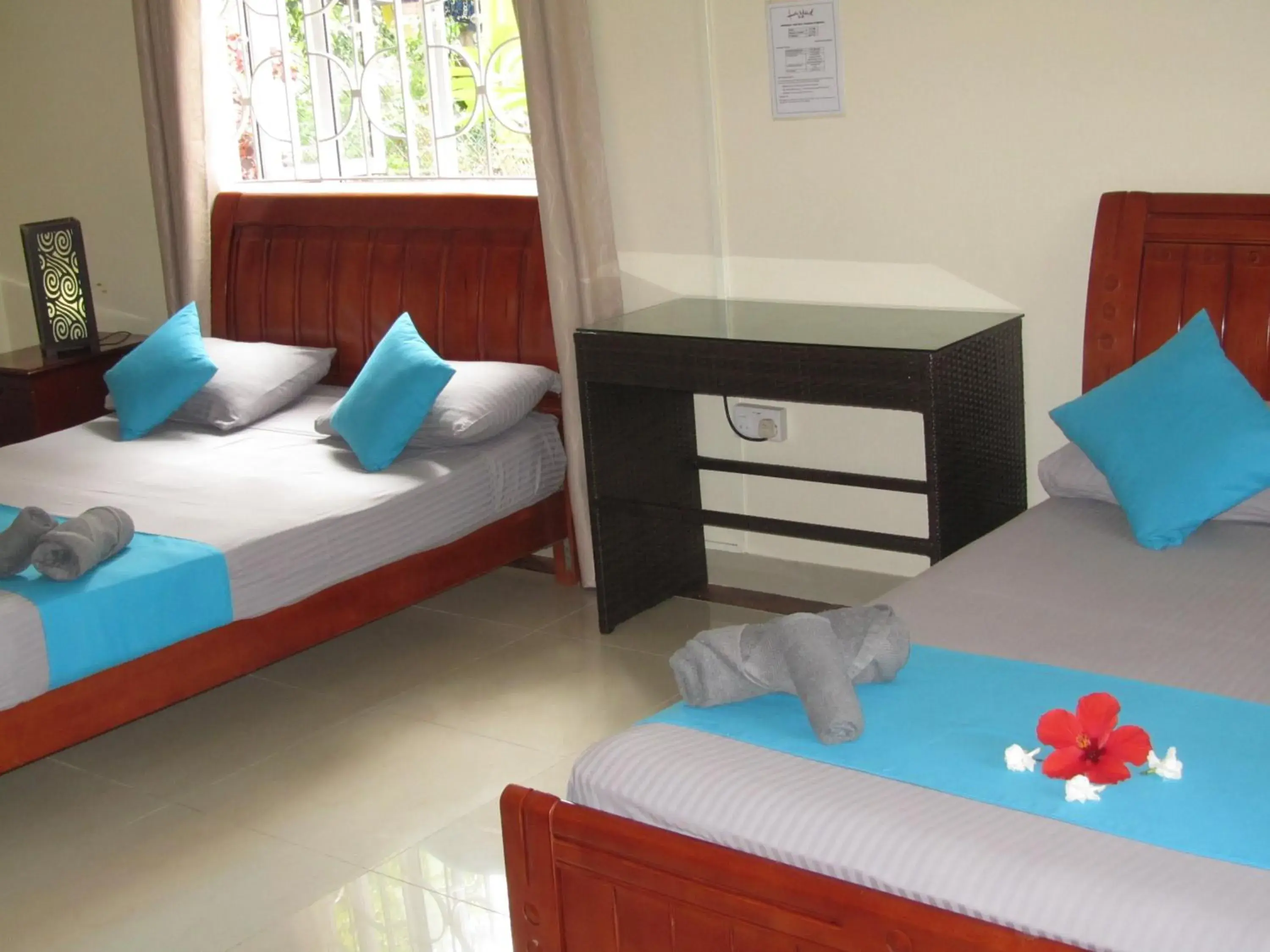 Bed in Lariad BnB