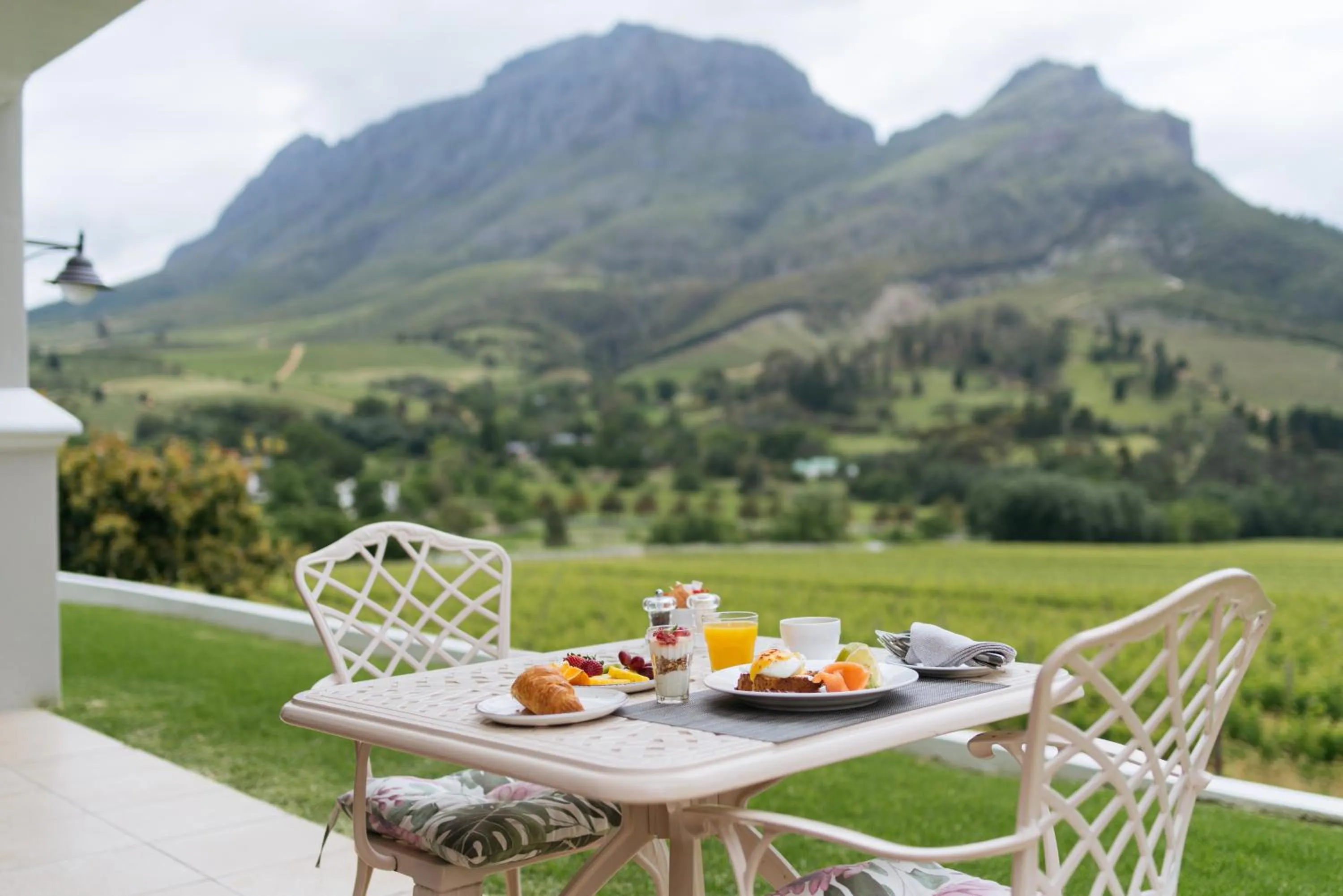 View (from property/room) in Banhoek Lodge