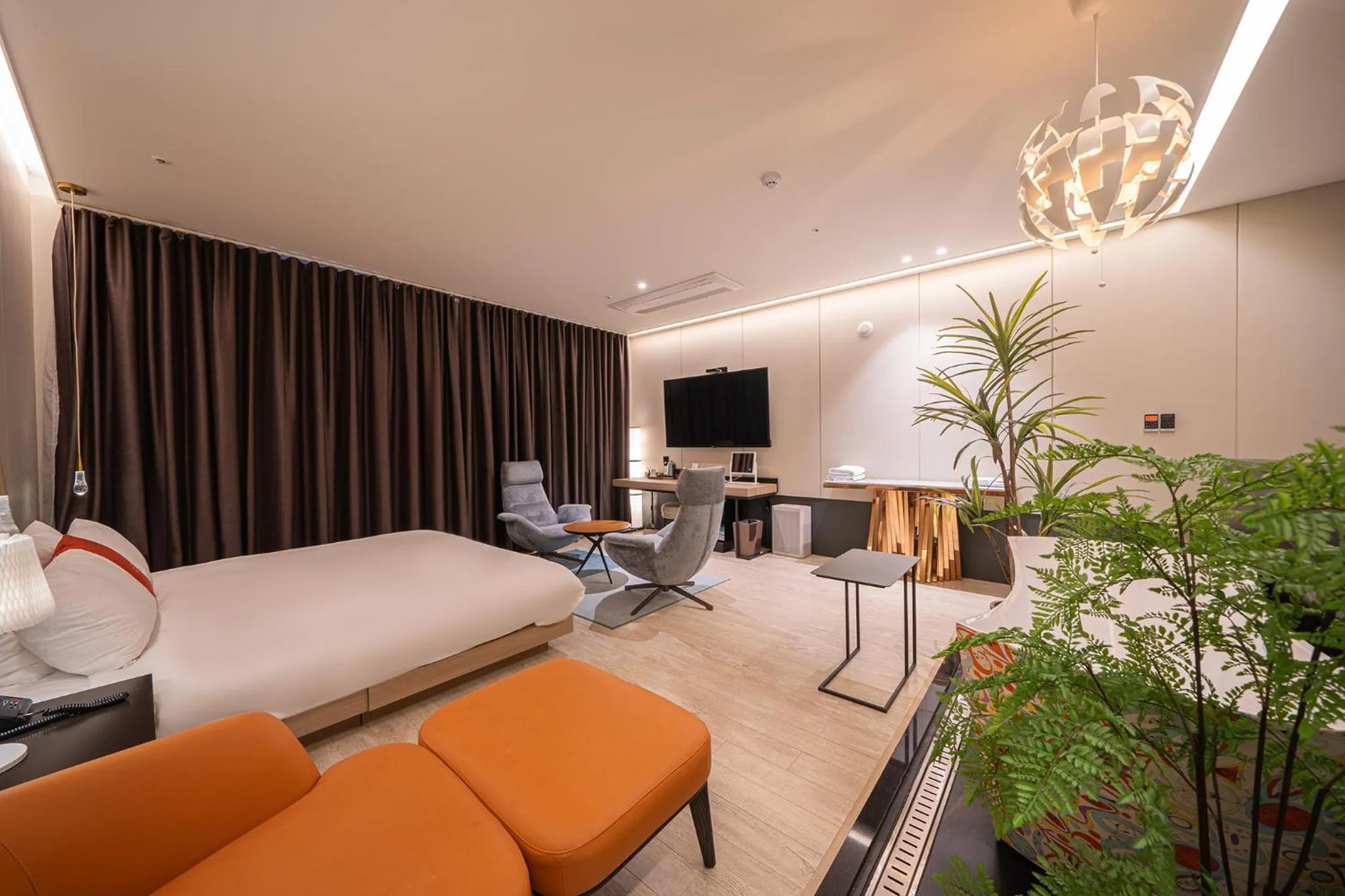 Bed in Daegu Eastern Hotel Lions Park