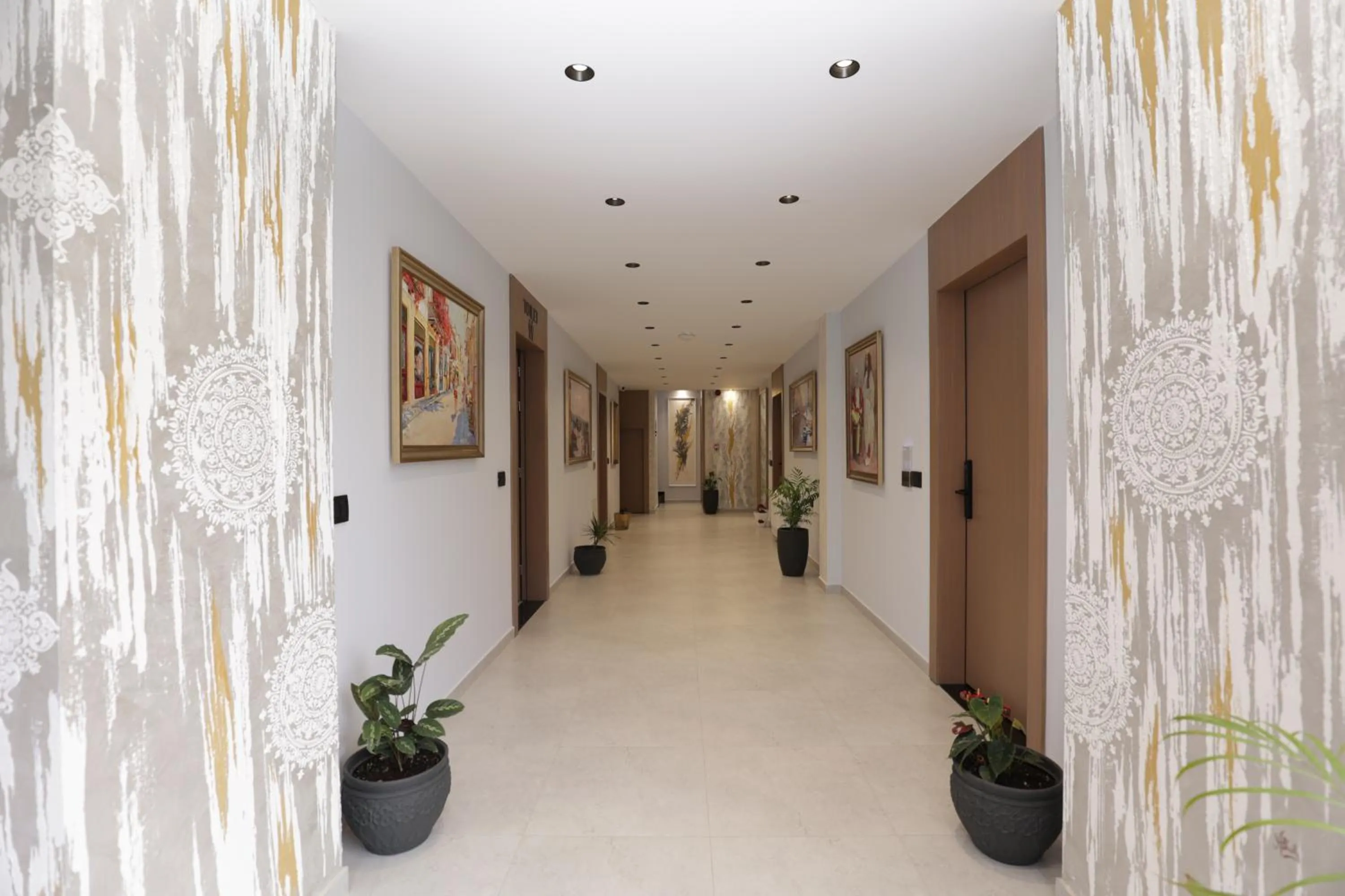 Decorative detail in Residence Inn Hotel