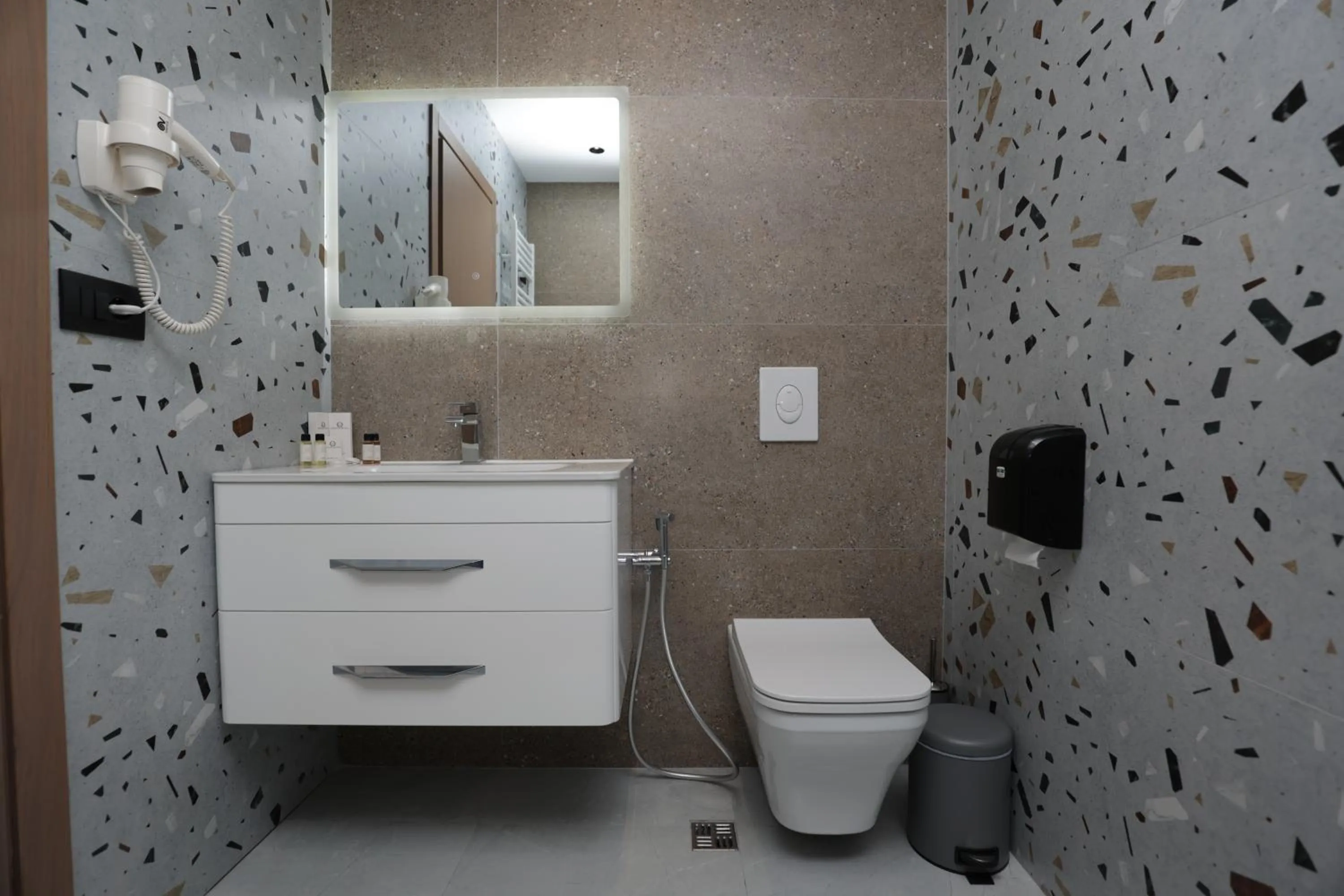 Shower in Residence Inn Hotel