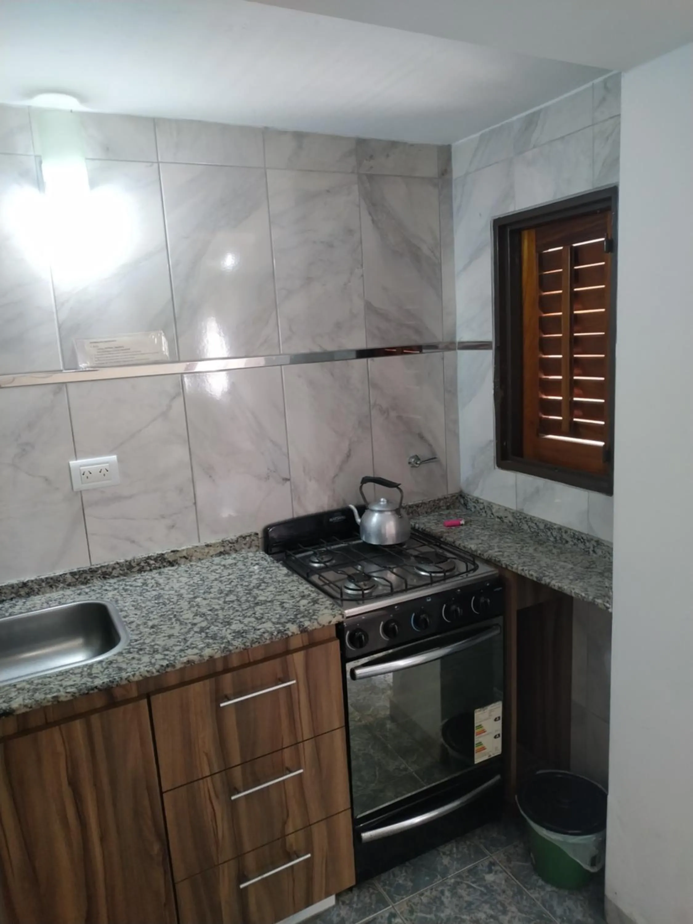 Kitchen or kitchenette in Victor Hotel