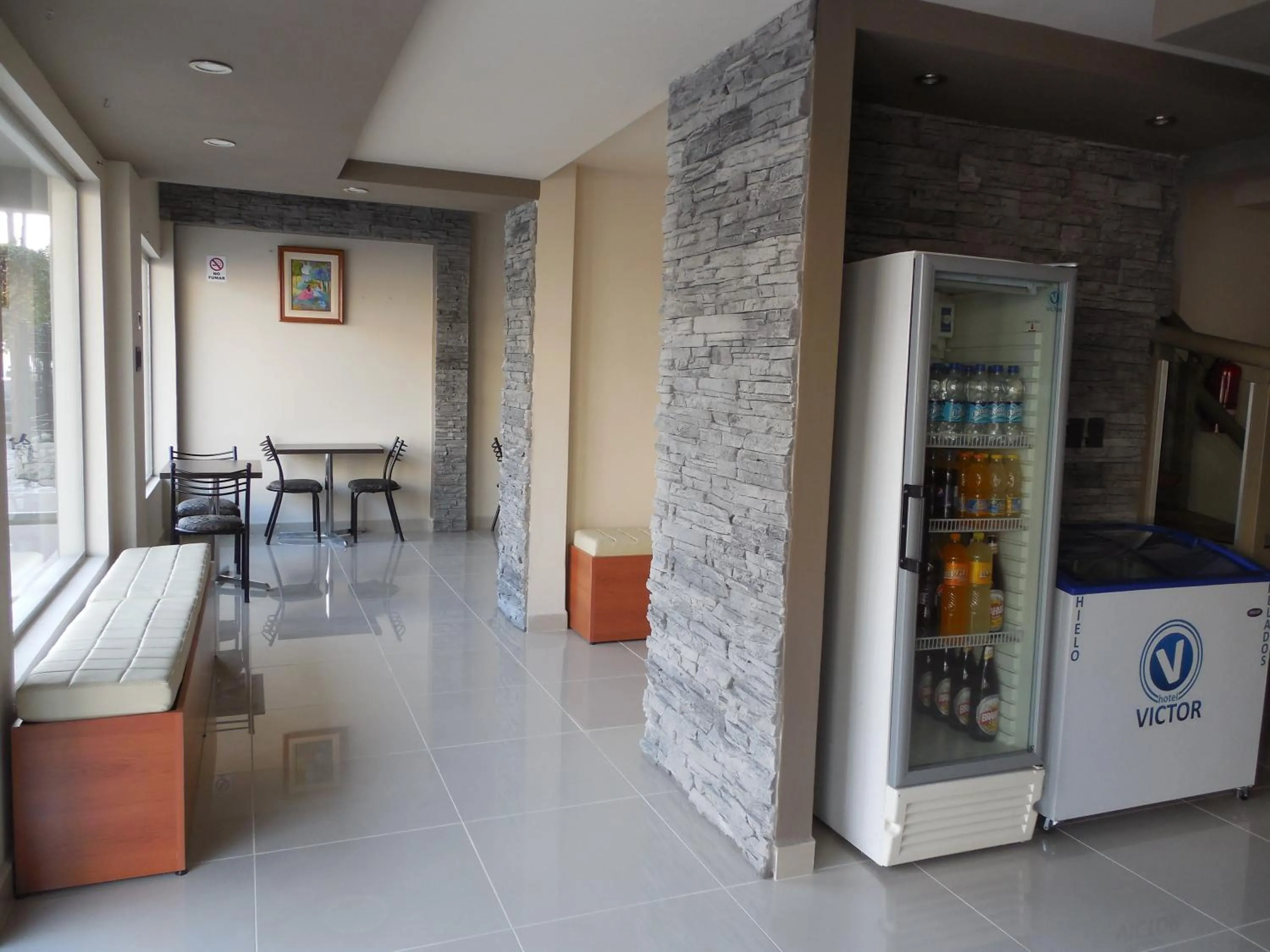 Lobby or reception in Victor Hotel