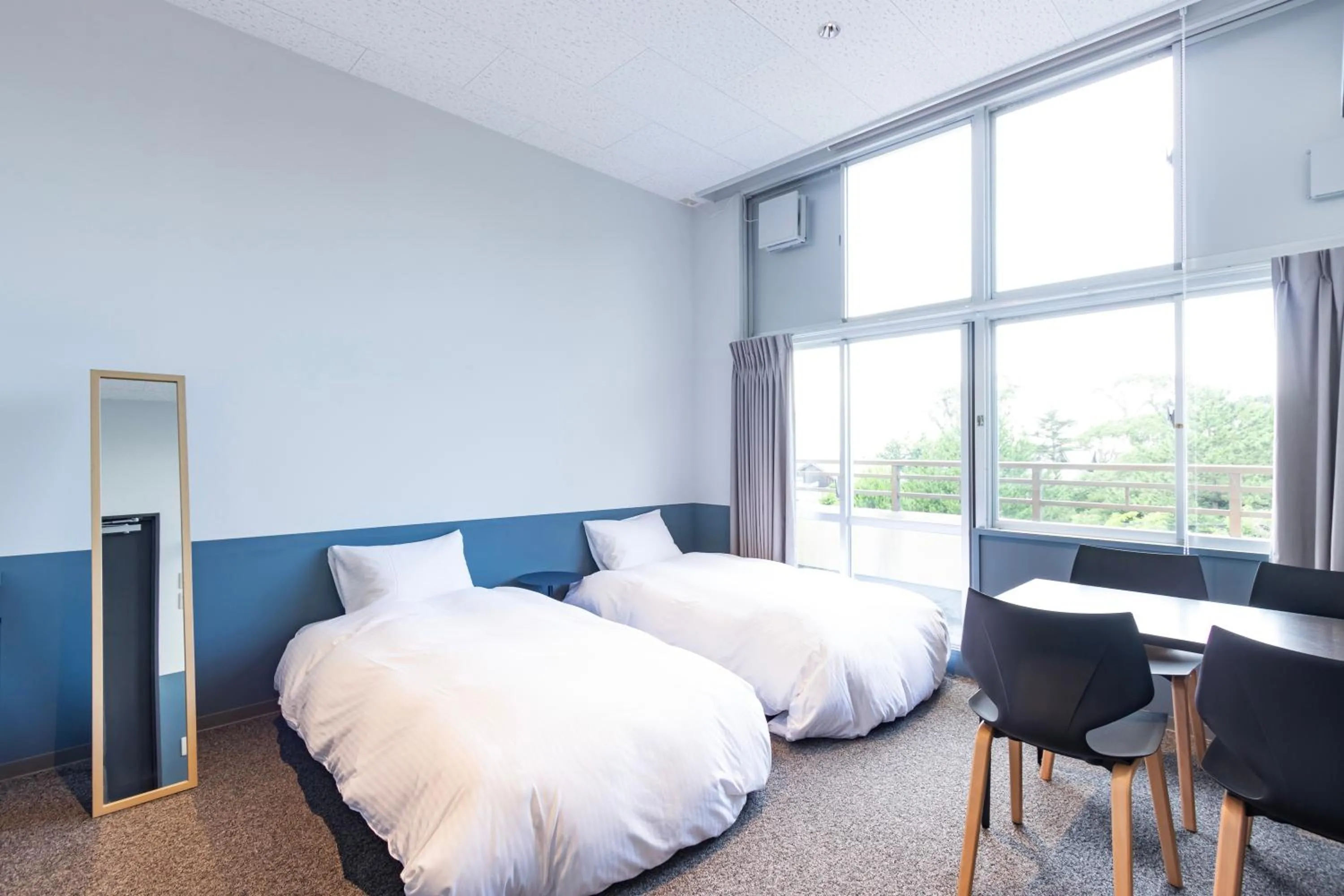 Photo of the whole room, Bed in SAKIA stay