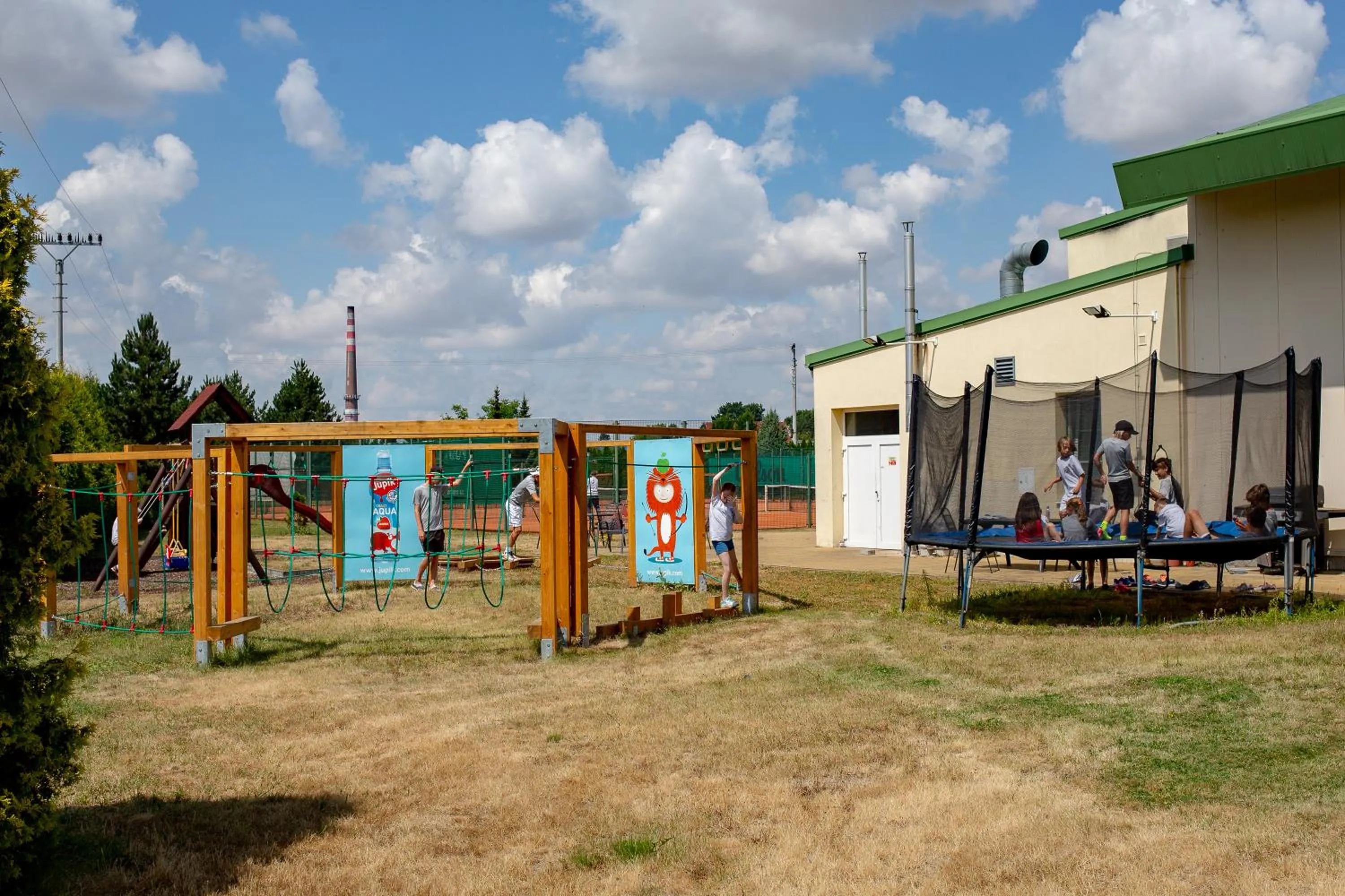 Children play ground in Penzion Na Kurtech