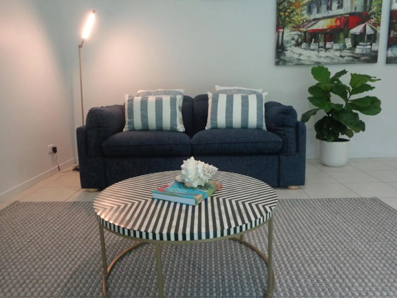 Living room in Noosa Buoys