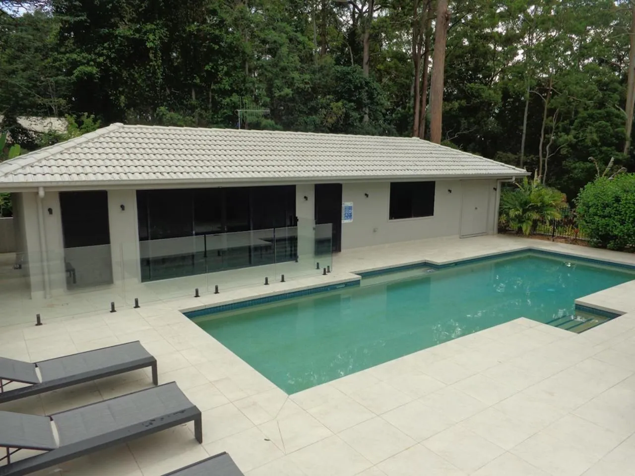 Pool view in Noosa Buoys